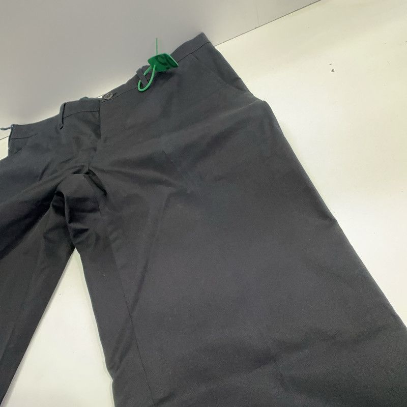 Prada PRADA Solid Black Business Trousers for Men Size US 44 / EU 60 - 3 Thumbnail