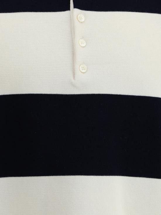 Thom Browne THOM BROWNE Men Polo Shirts MKP134AY3043 979 BLUE Size US M / EU 48-50 / 2 - 3 Thumbnail