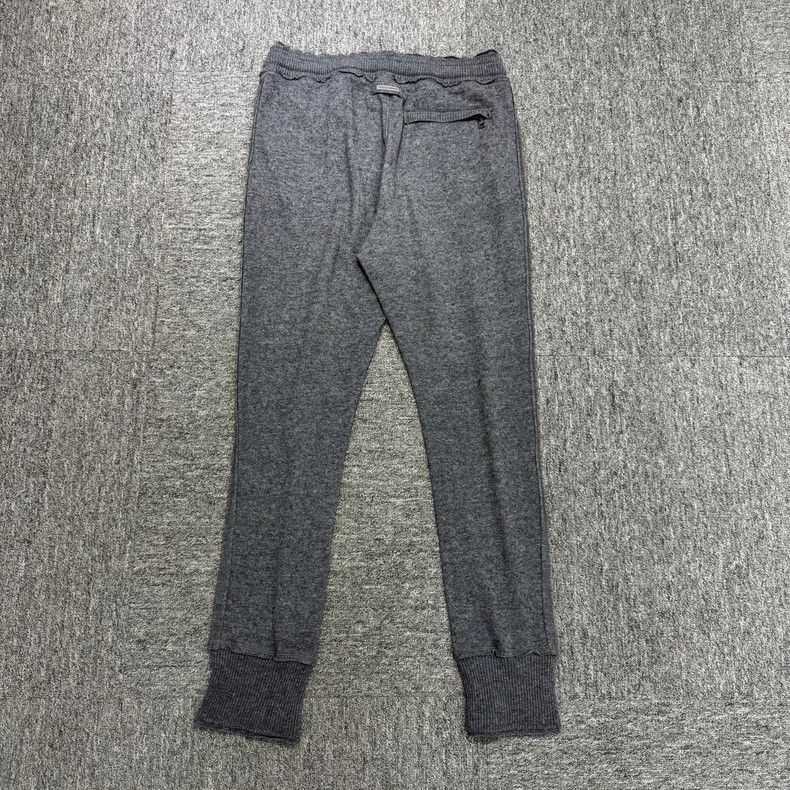 Dolce & Gabbana Gray Wool Sports Pants Size 46 Size US 44 / EU 60 - 2 Thumbnail
