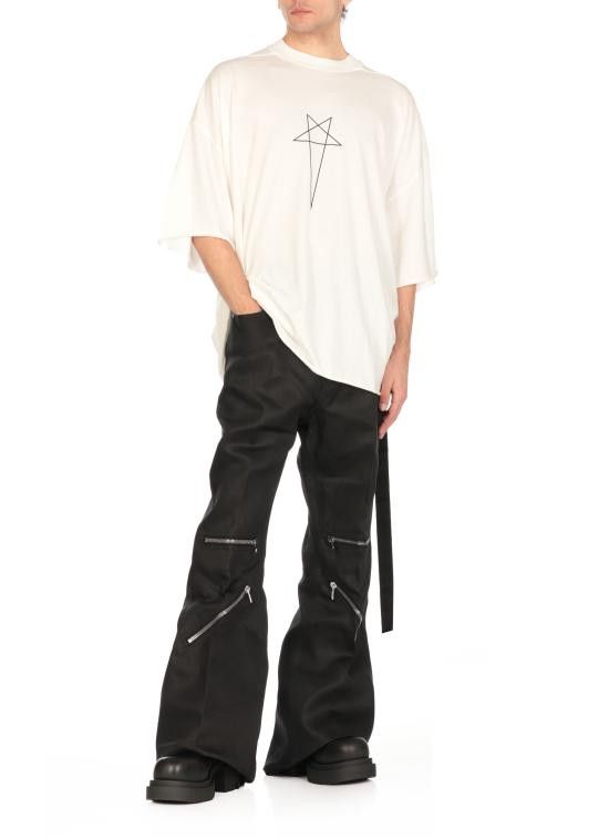 Rick Owens RICK OWENS Men Straight Pants RU01E5336 TWL09 Black Size US 34 / EU 50 - 2 Thumbnail