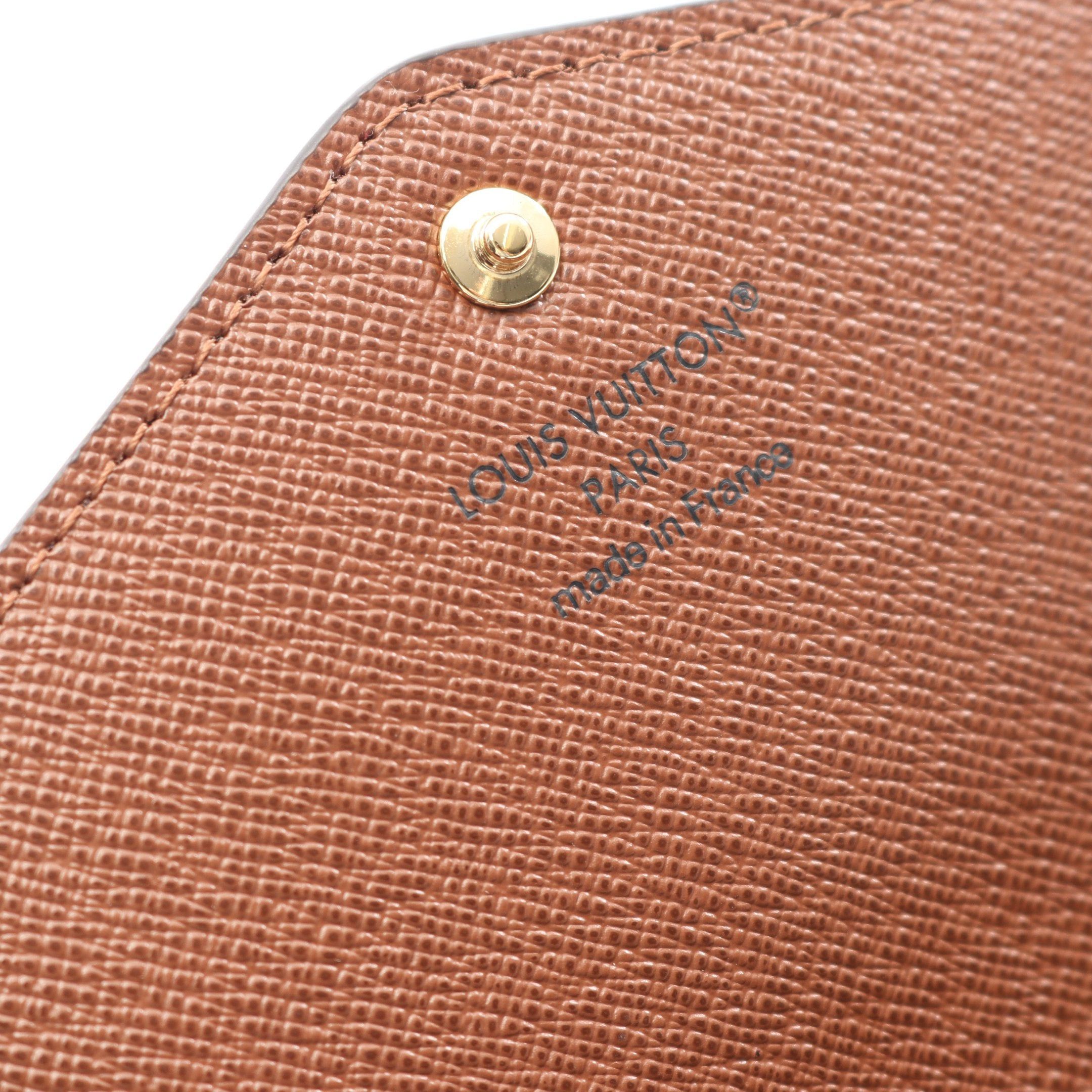 Louis Vuitton Louis Vuitton Portefeuil Sara Monogram Bi-Fold Long Wallet Brown Size ONE SIZE - 4 Thumbnail