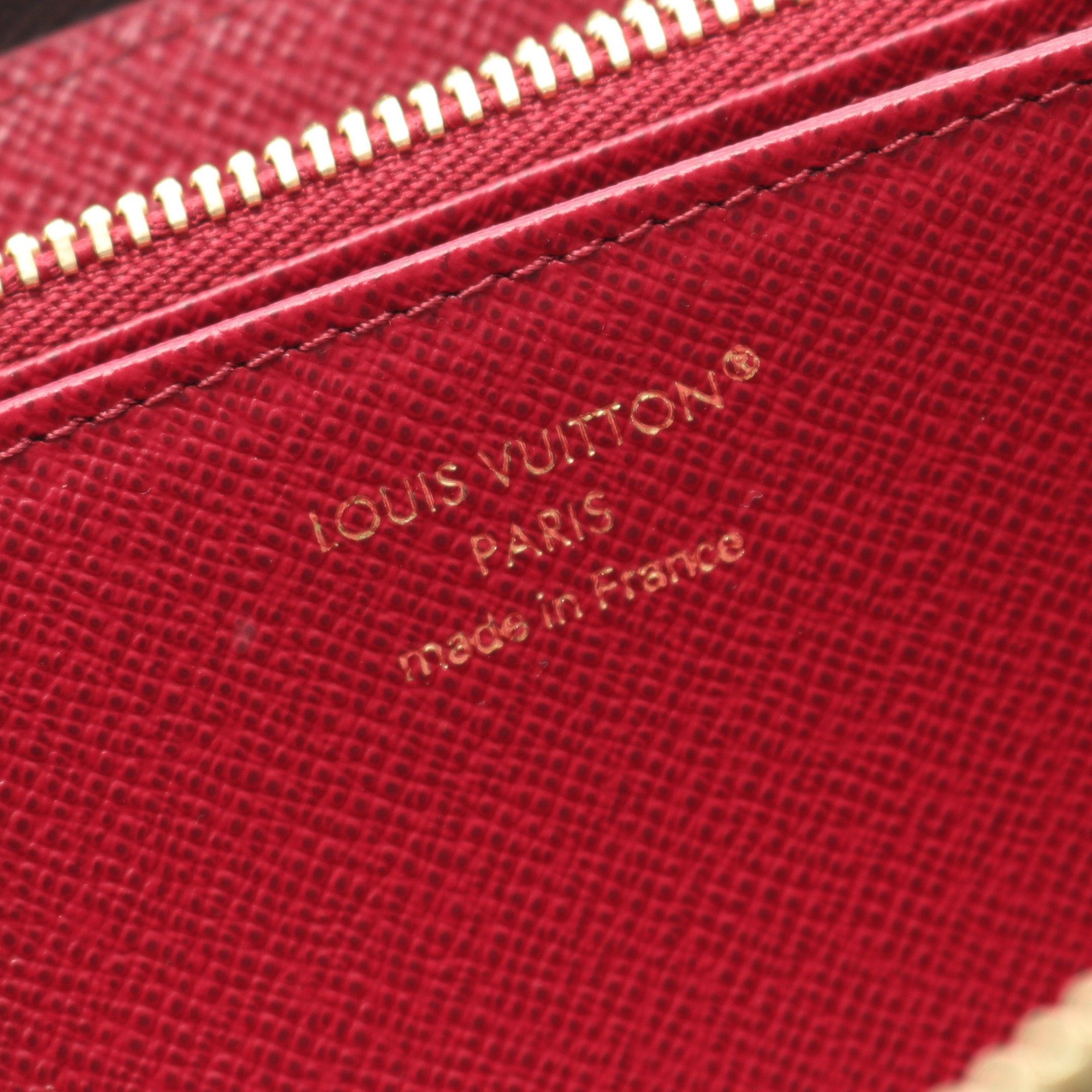 Louis Vuitton Louis Vuitton Zippy Wallet Monogram Fuchsia Round Zipper Long Brown Pink Purple Size ONE SIZE - 4 Thumbnail