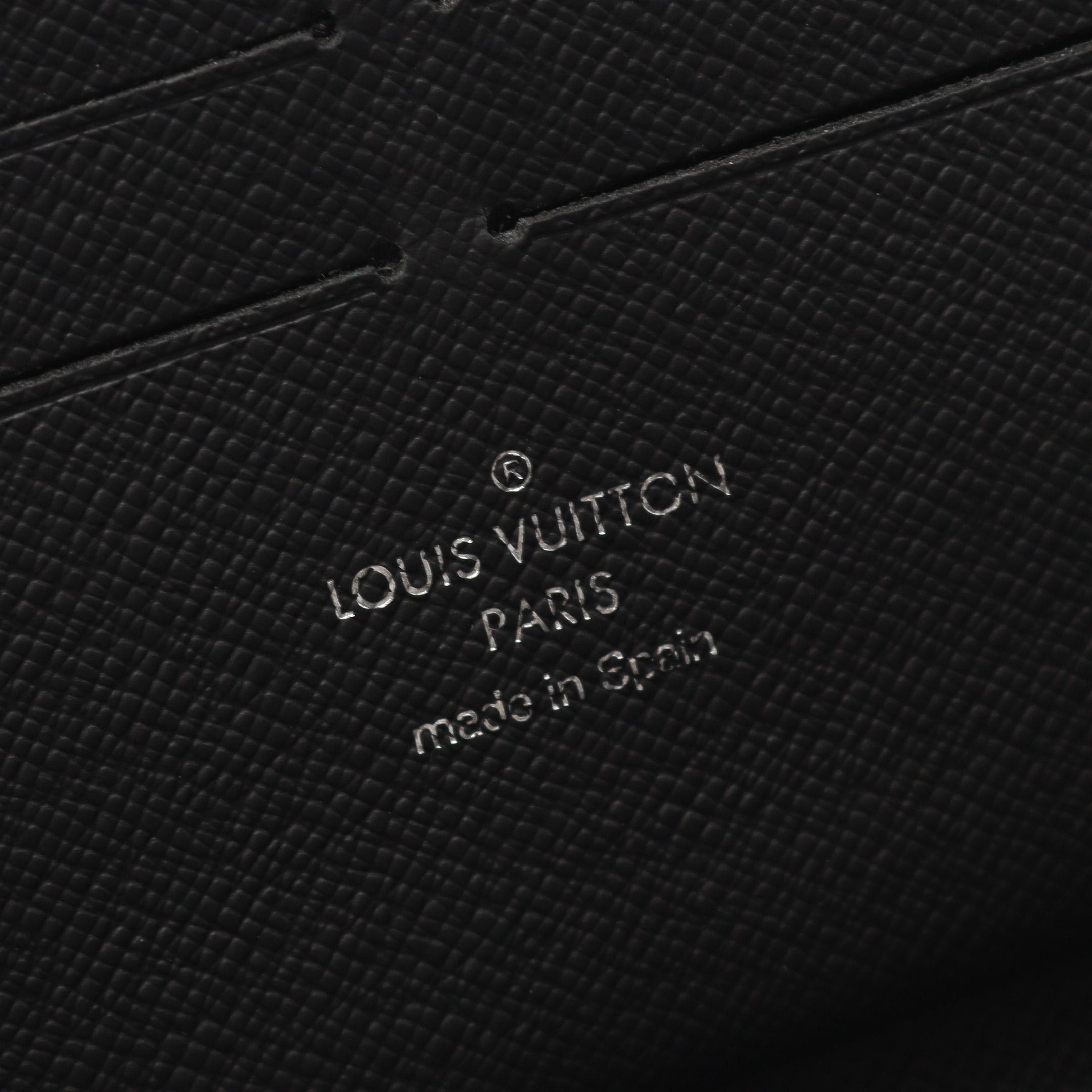 Louis Vuitton Louis Vuitton Zippy Organizer Nm Monogram Eclipse Round Zipper Long Wallet Black Size ONE SIZE - 5 Thumbnail
