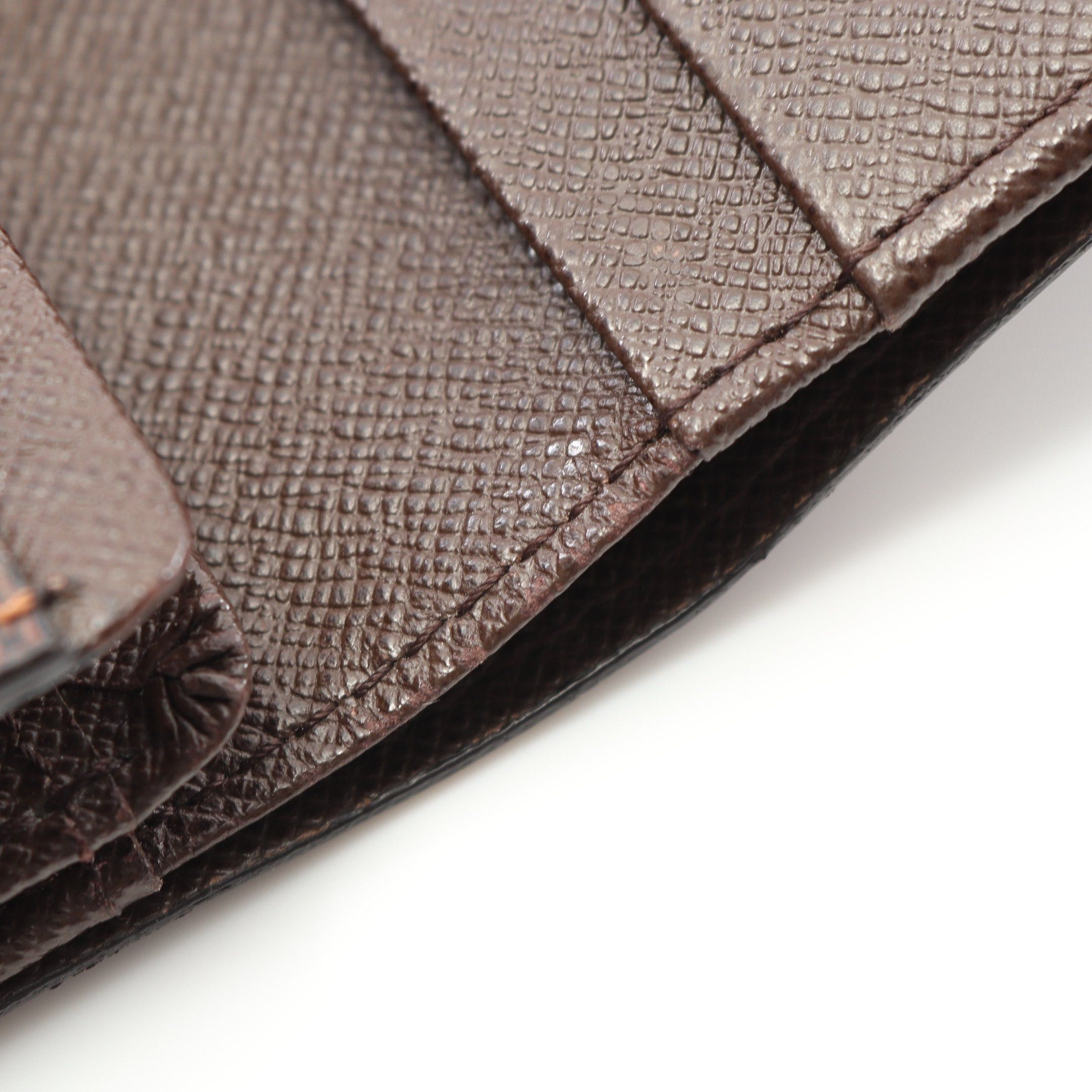 Louis Vuitton Louis Vuitton Portefeuil Tresor Damier Ebene Bi-Fold Wallet Brown Size ONE SIZE - 6 Thumbnail