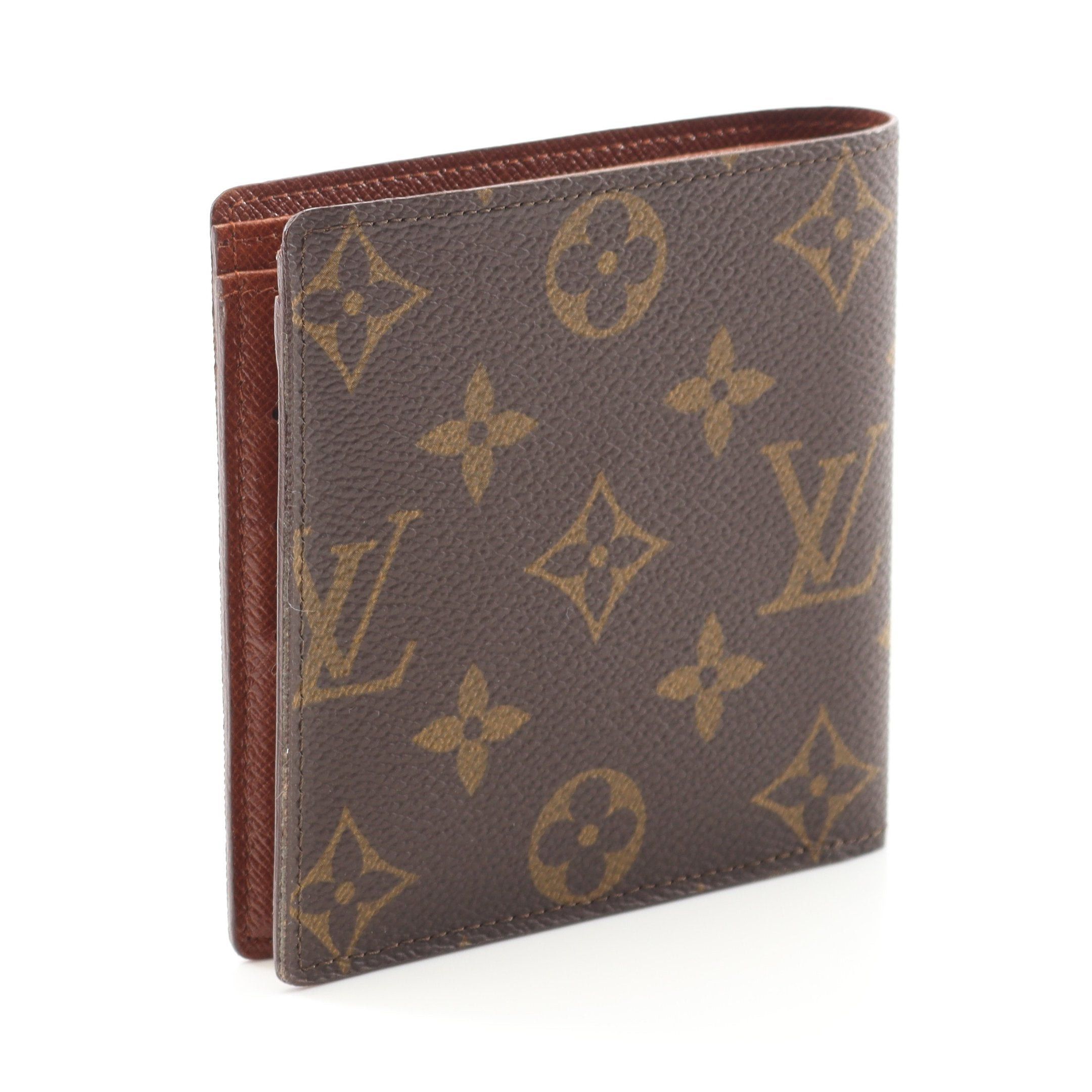 Louis Vuitton Louis Vuitton Portefeuil Marco Monogram Bi-Fold Wallet Brown Size ONE SIZE - 2 Thumbnail