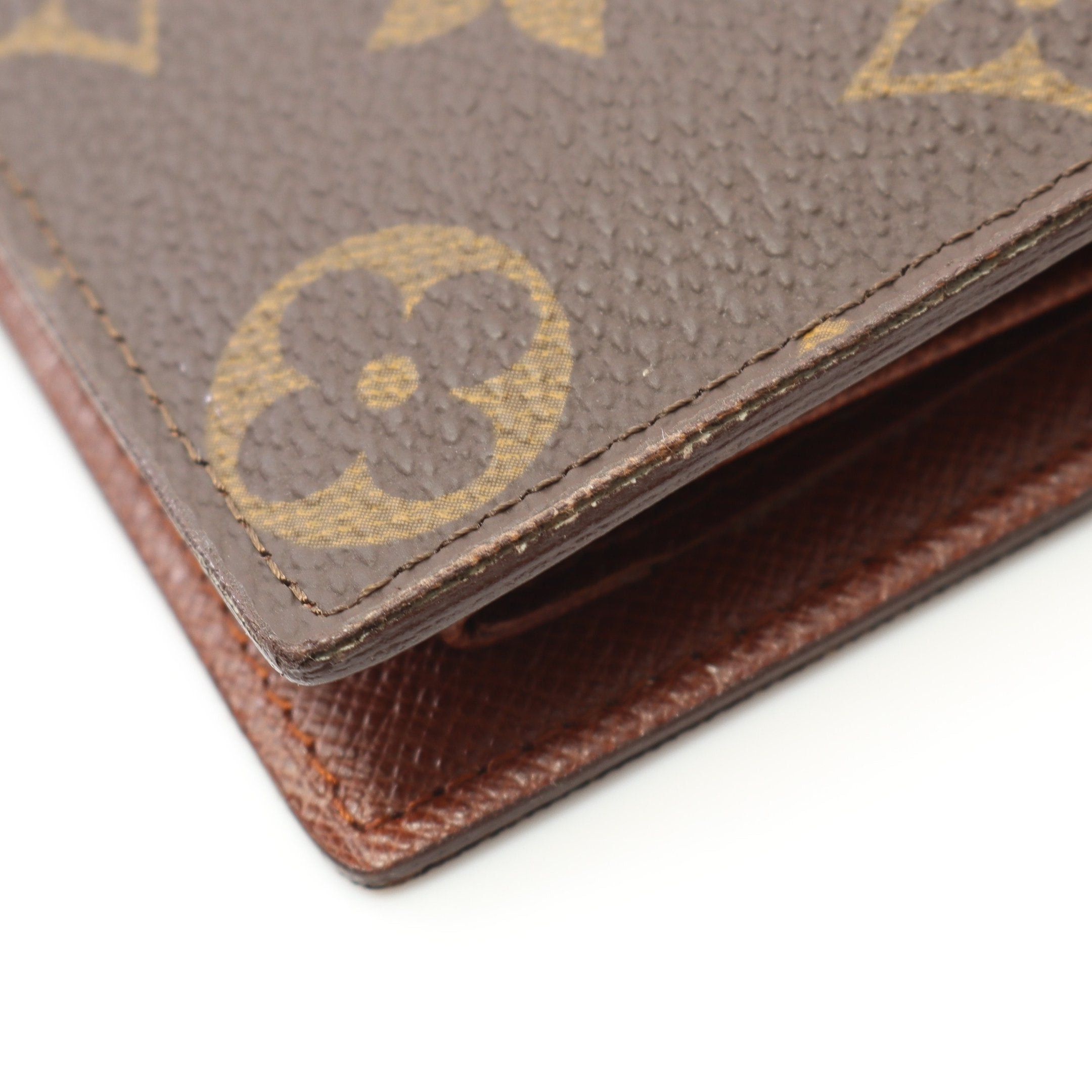 Louis Vuitton Louis Vuitton Portefeuil Marco Monogram Bi-Fold Wallet Brown Size ONE SIZE - 9 Thumbnail