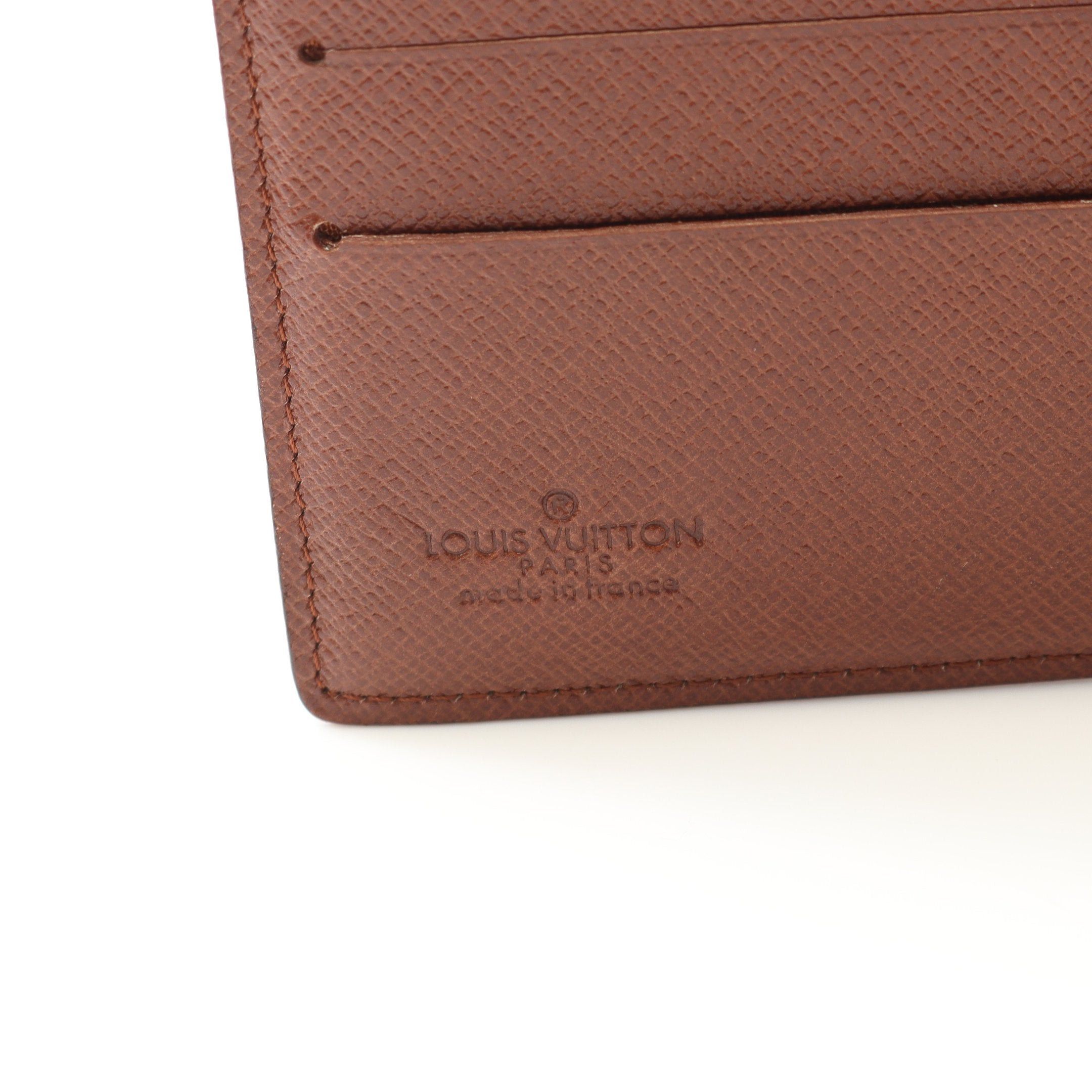 Louis Vuitton Louis Vuitton Portefeuil Marco Monogram Bi-Fold Wallet Brown Size ONE SIZE - 4 Thumbnail