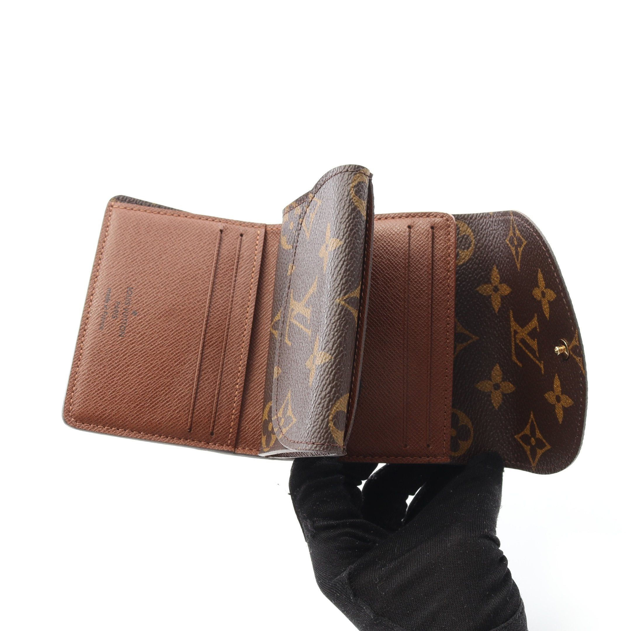 Louis Vuitton Louis Vuitton Portefeuil Elene Monogram Trifold Wallet Brown Size ONE SIZE - 3 Thumbnail
