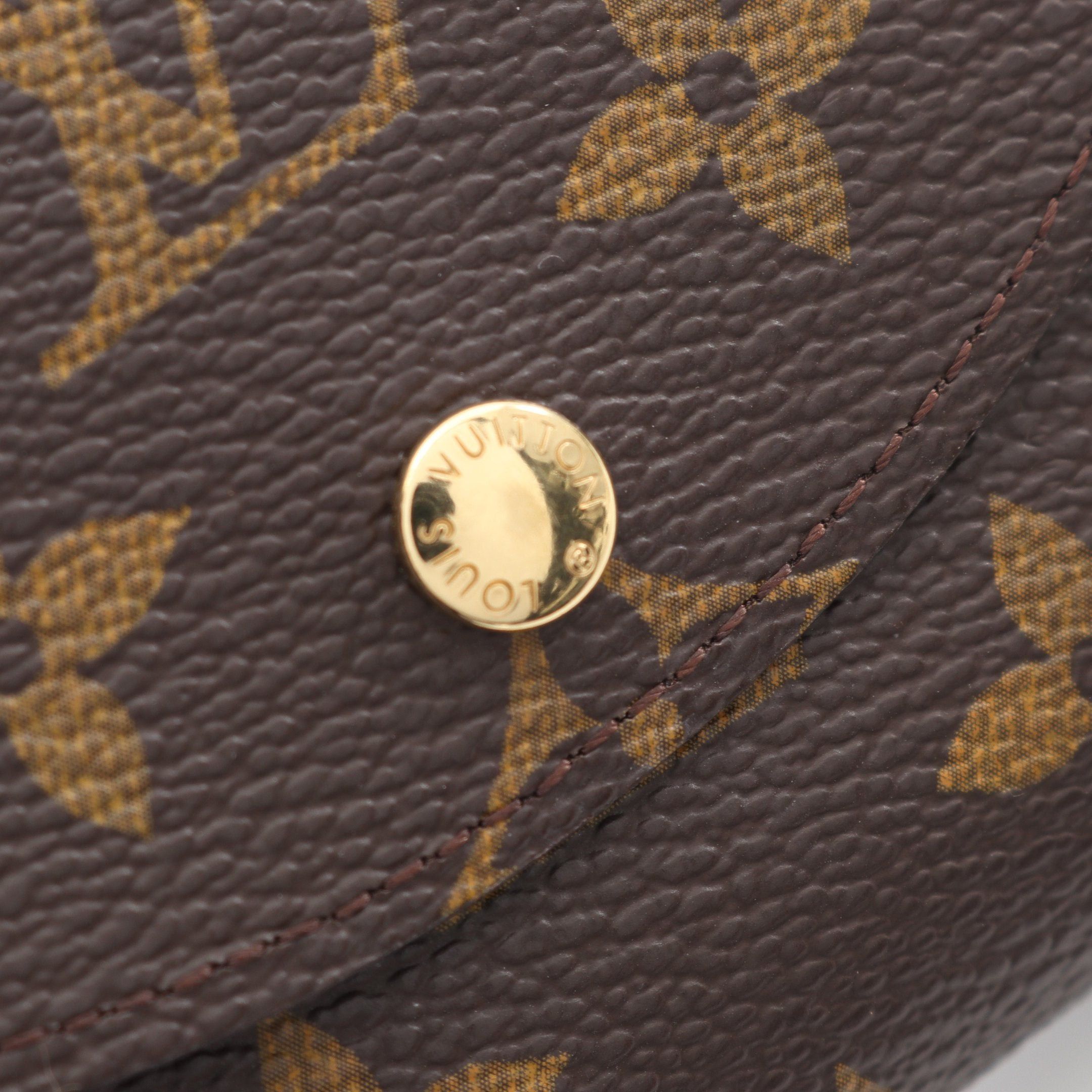 Louis Vuitton Louis Vuitton Portefeuil Elene Monogram Trifold Wallet Brown Size ONE SIZE - 7 Thumbnail