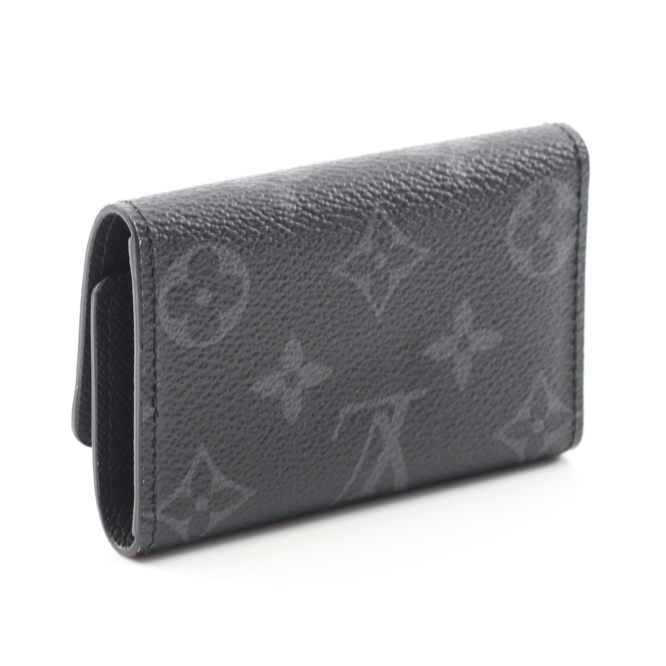 Louis Vuitton Louis Vuitton Multicle 6 Monogram Eclipse Key Case Black Size ONE SIZE - 2 Thumbnail
