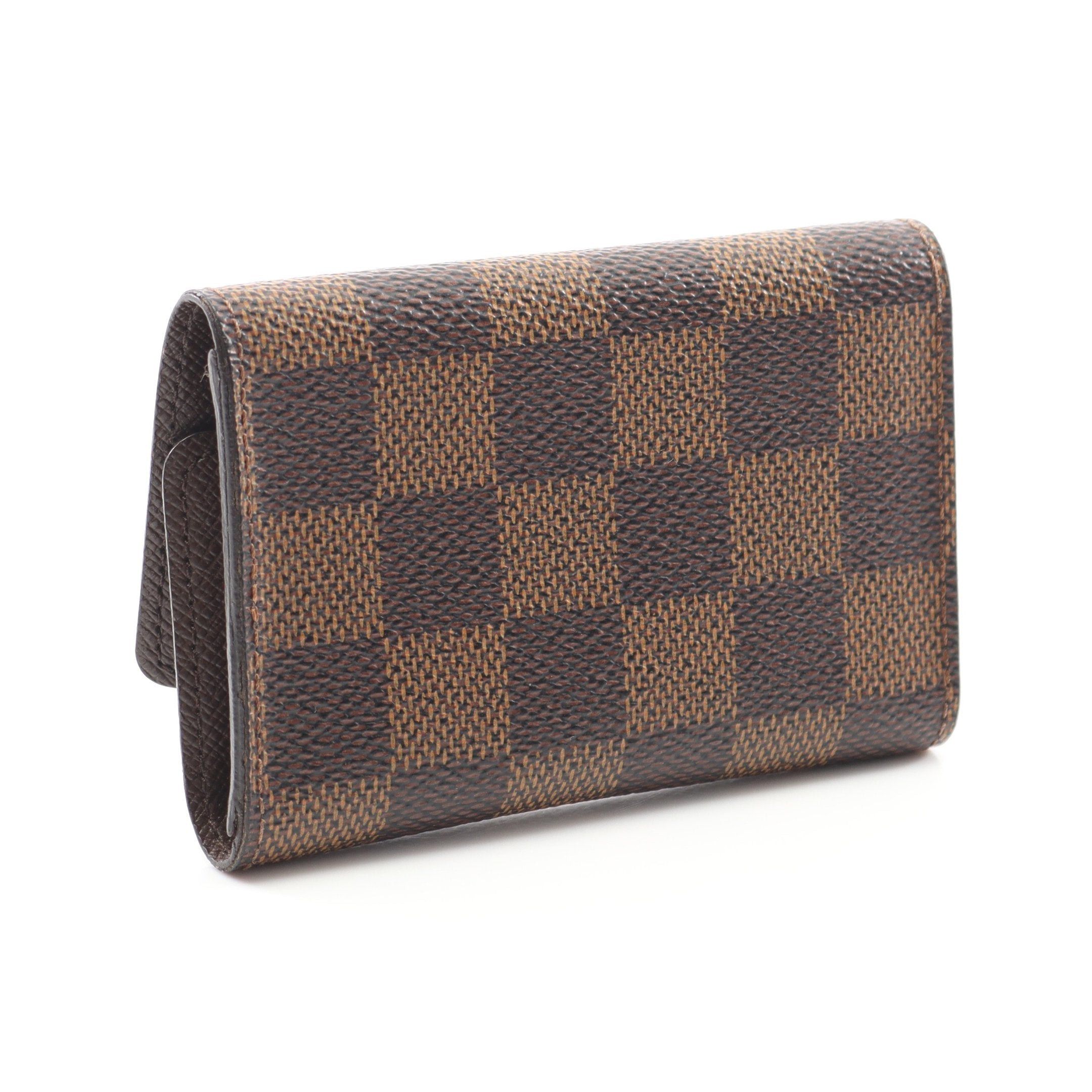Louis Vuitton Louis Vuitton Multicle 6 Damier Ebene Key Case Brown Size ONE SIZE - 2 Thumbnail