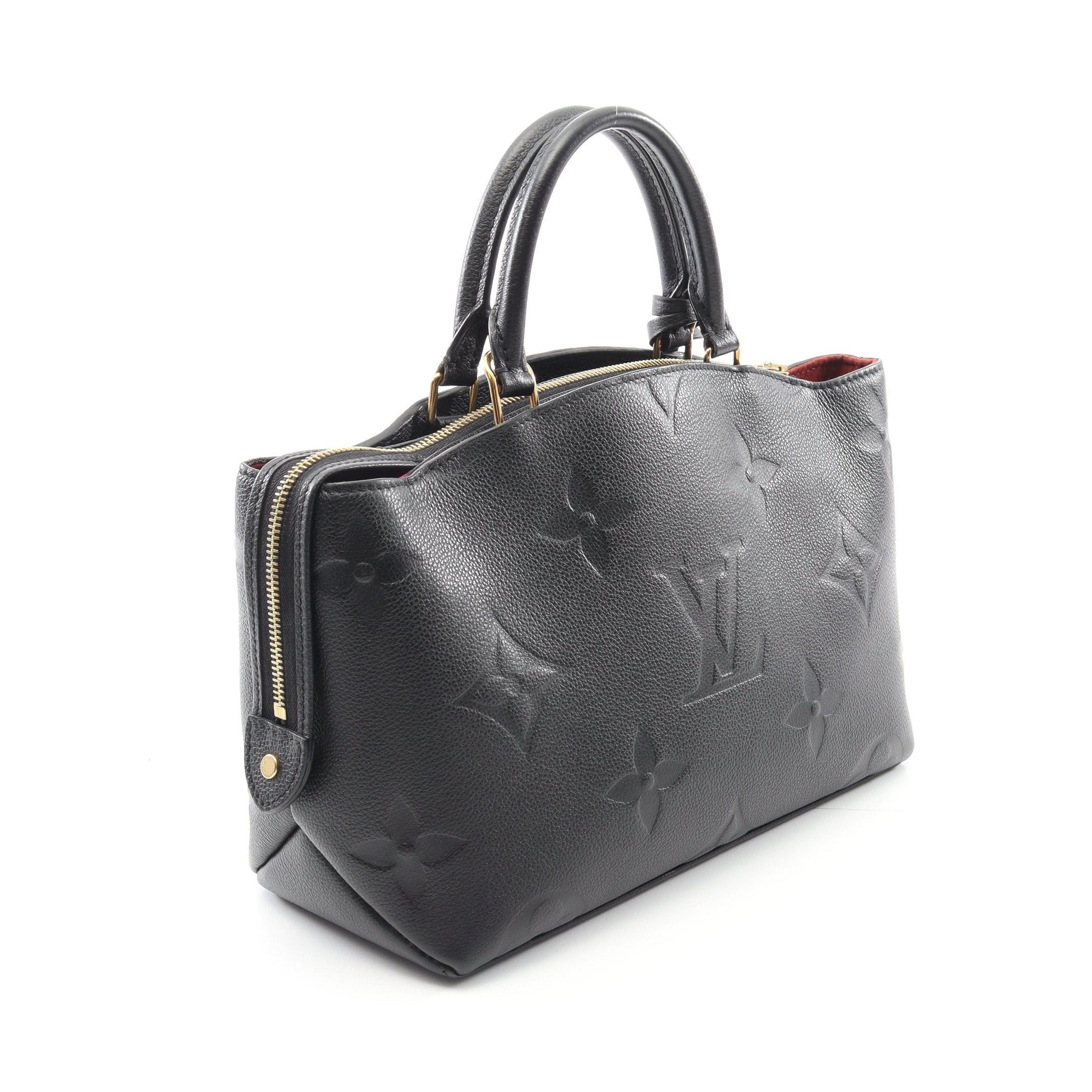 Louis Vuitton Louis Vuitton Petit Pare Pm Monogram Empreinte Handbag Leather Black Size ONE SIZE - 2 Thumbnail