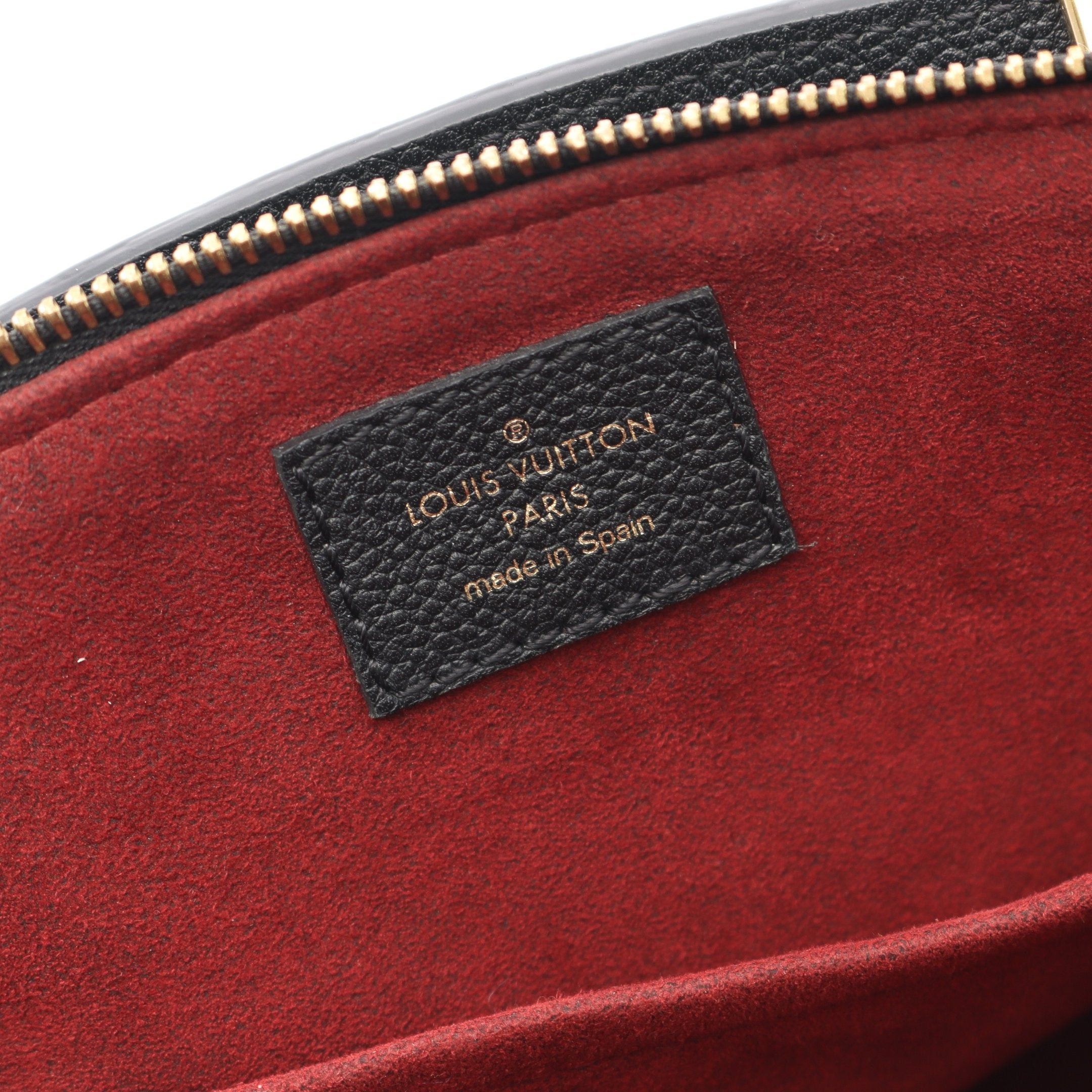 Louis Vuitton Louis Vuitton Petit Pare Pm Monogram Empreinte Handbag Leather Black Size ONE SIZE - 4 Thumbnail