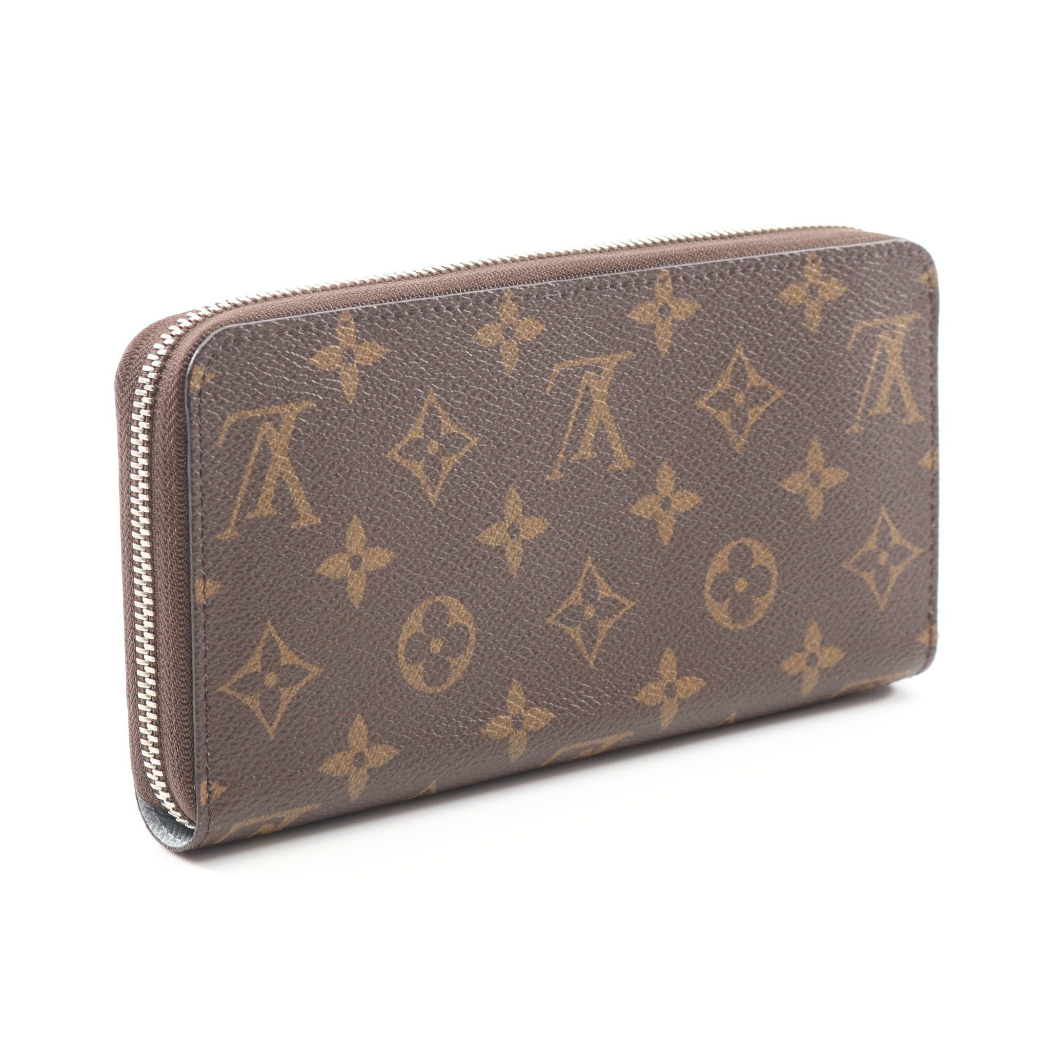Louis Vuitton Louis Vuitton Zippy Wallet Monogram Washed Blue Round Zipper Long Brown Size ONE SIZE - 2 Thumbnail