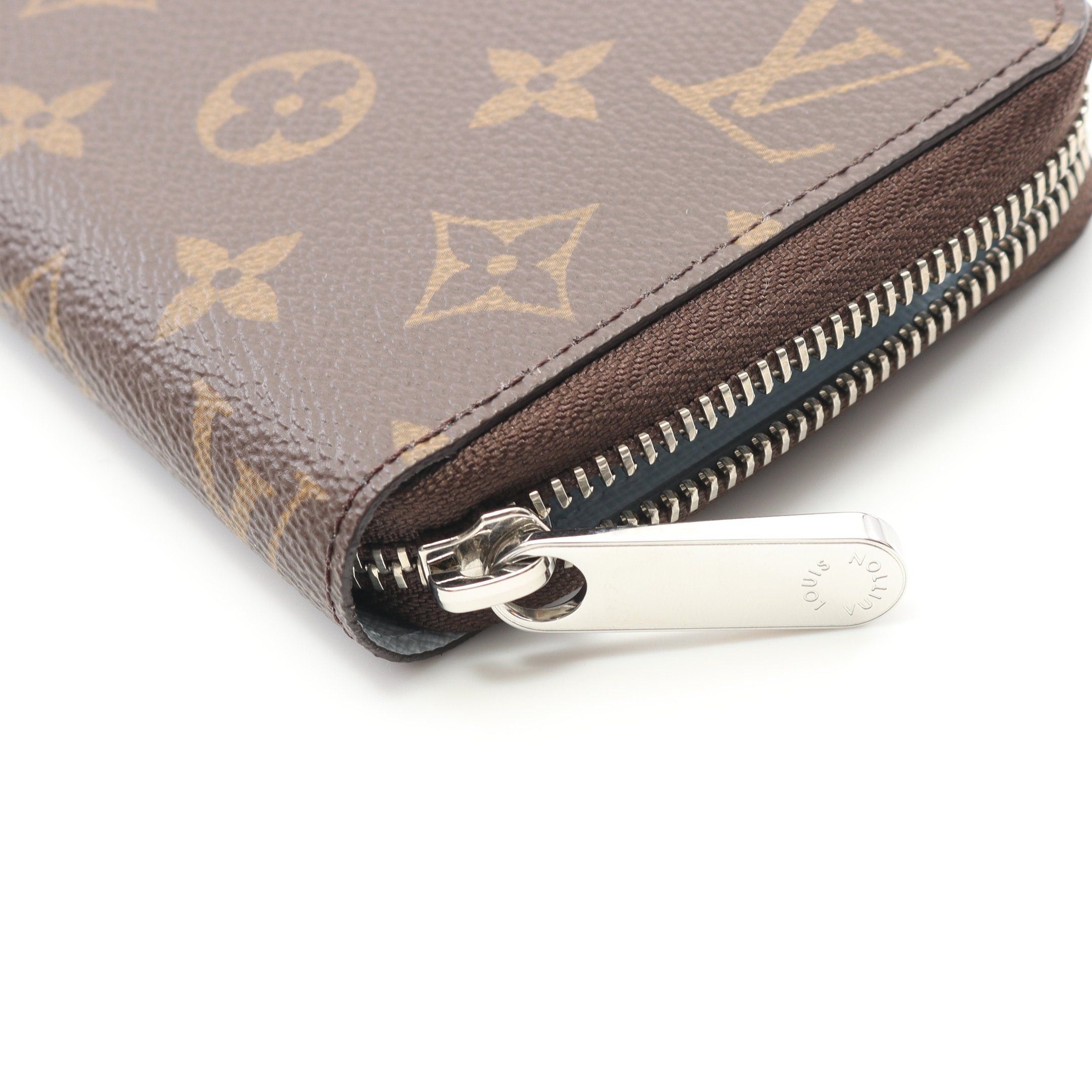 Louis Vuitton Louis Vuitton Zippy Wallet Monogram Washed Blue Round Zipper Long Brown Size ONE SIZE - 5 Thumbnail