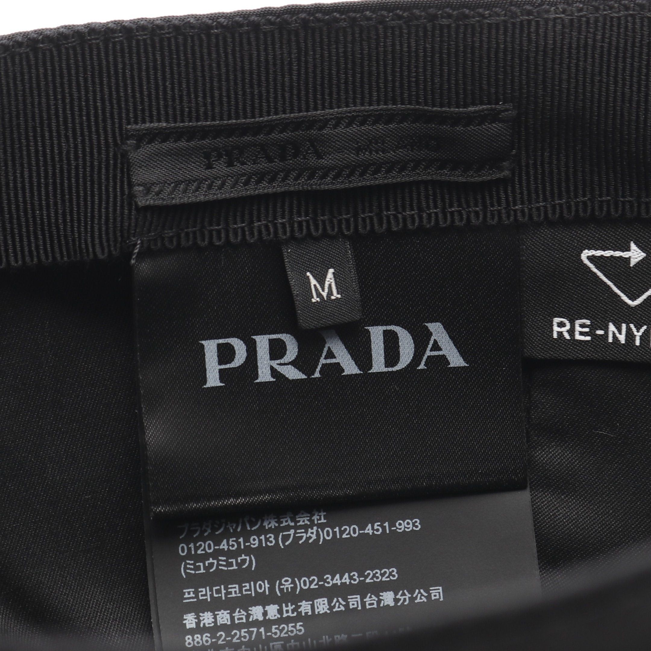 Prada Prada Re Nylon Baseball Cap Black Size ONE SIZE - 4 Thumbnail