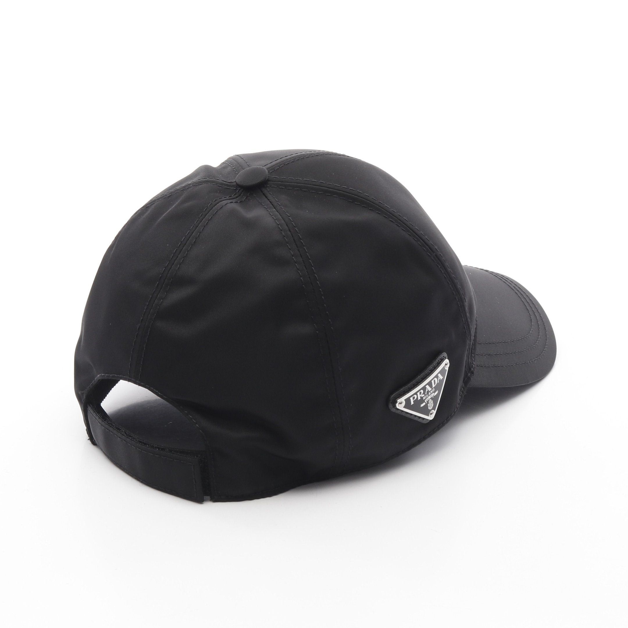 Prada Prada Re Nylon Baseball Cap Black Size ONE SIZE - 2 Thumbnail