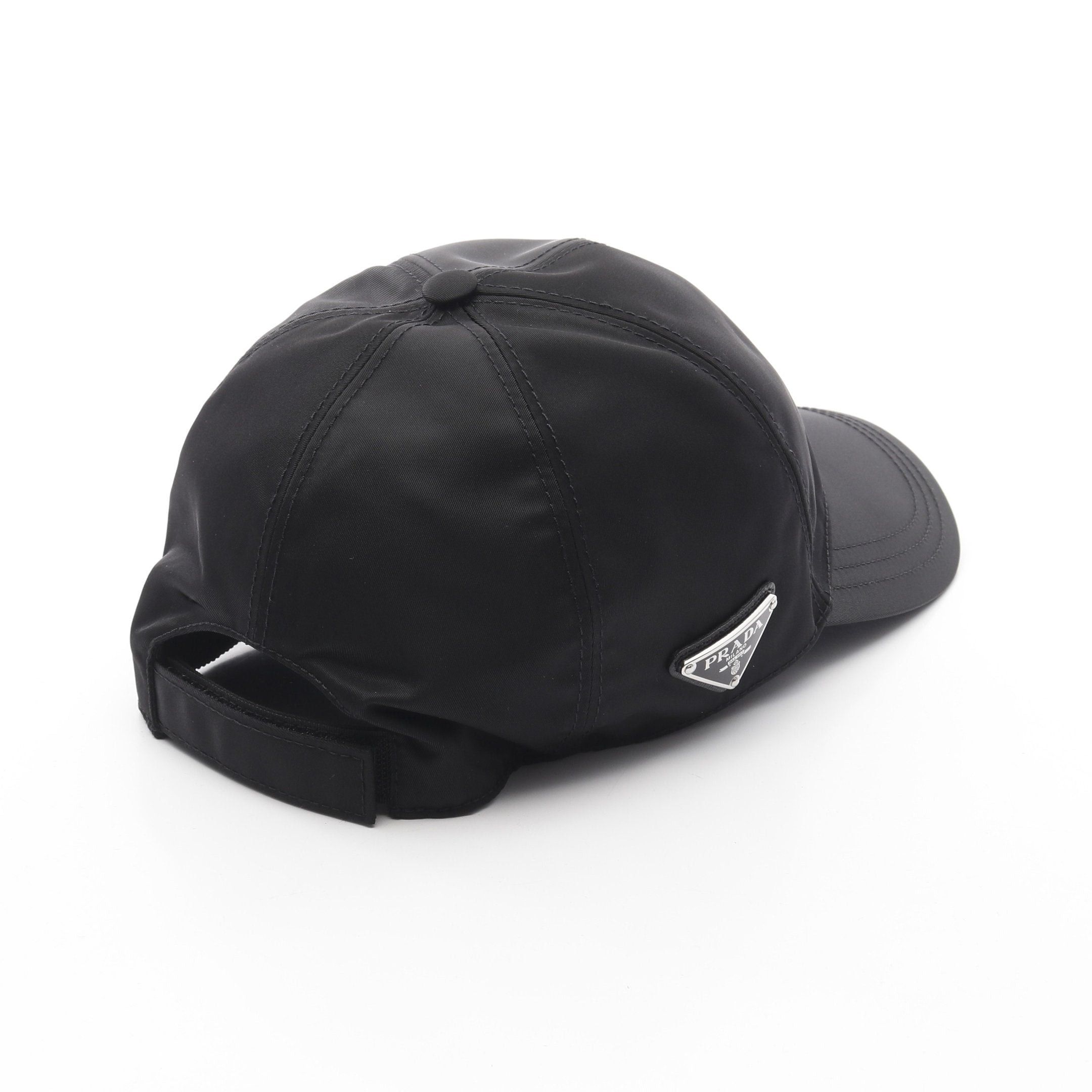 Prada Prada Re Nylon Baseball Cap Black Size ONE SIZE - 2 Thumbnail
