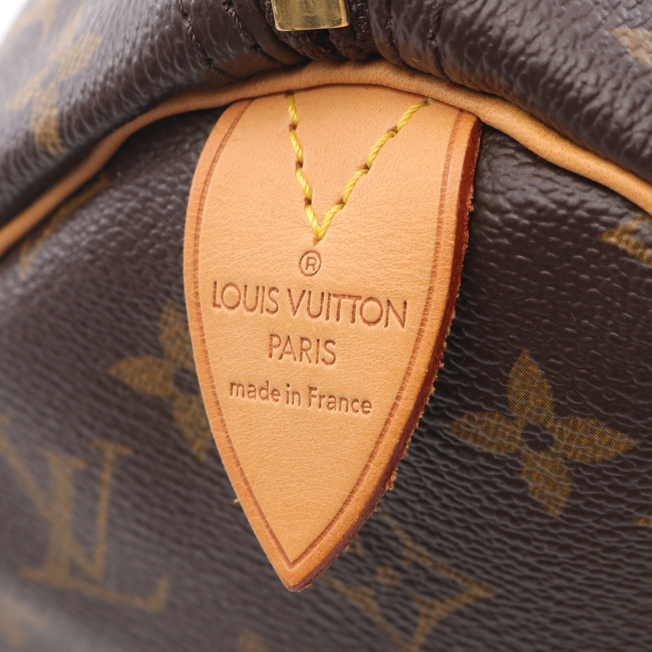 Louis Vuitton Louis Vuitton Keepall 45 Monogram Boston Bag Leather Brown Size ONE SIZE - 4 Thumbnail