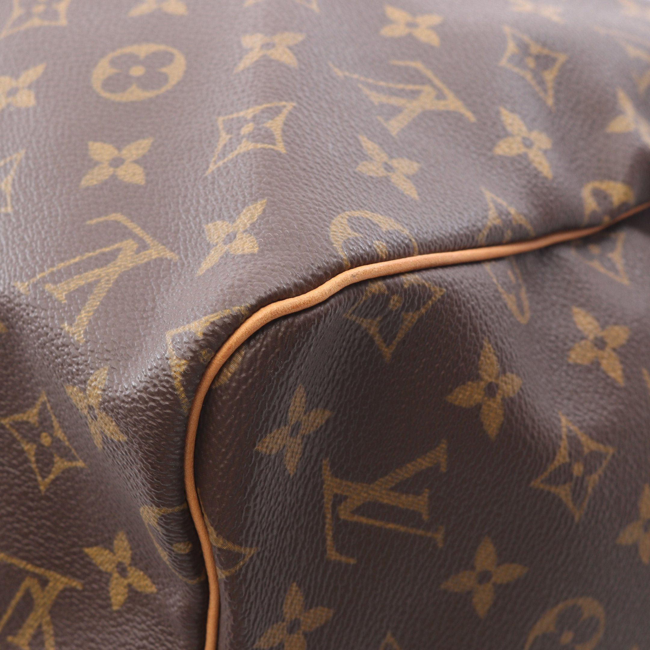 Louis Vuitton Louis Vuitton Keepall 50 Monogram Boston Bag Leather Brown Size ONE SIZE - 13 Thumbnail
