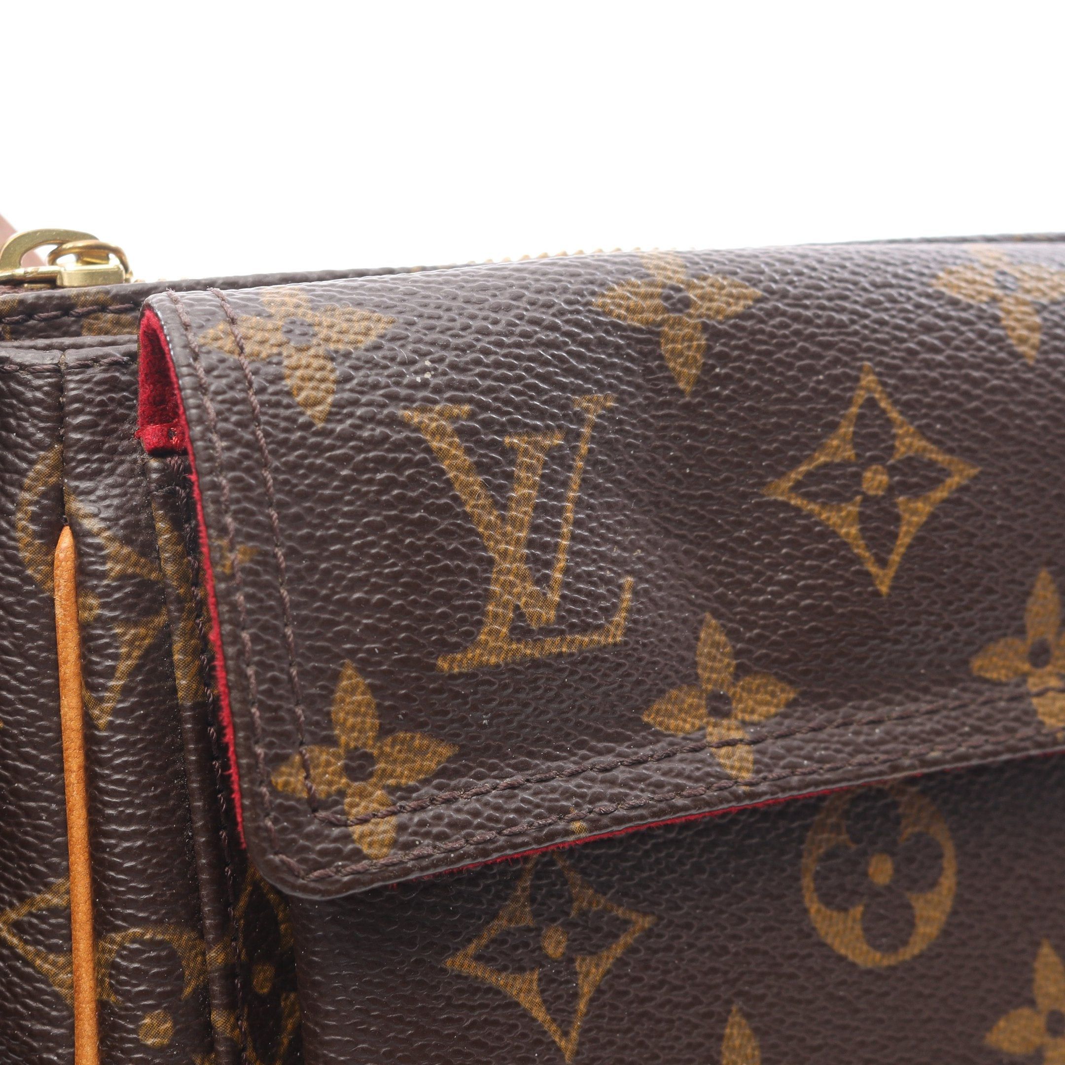 Louis Vuitton Louis Vuitton Viva Cite Pm Monogram Shoulder Bag Leather Brown Size ONE SIZE - 11 Thumbnail