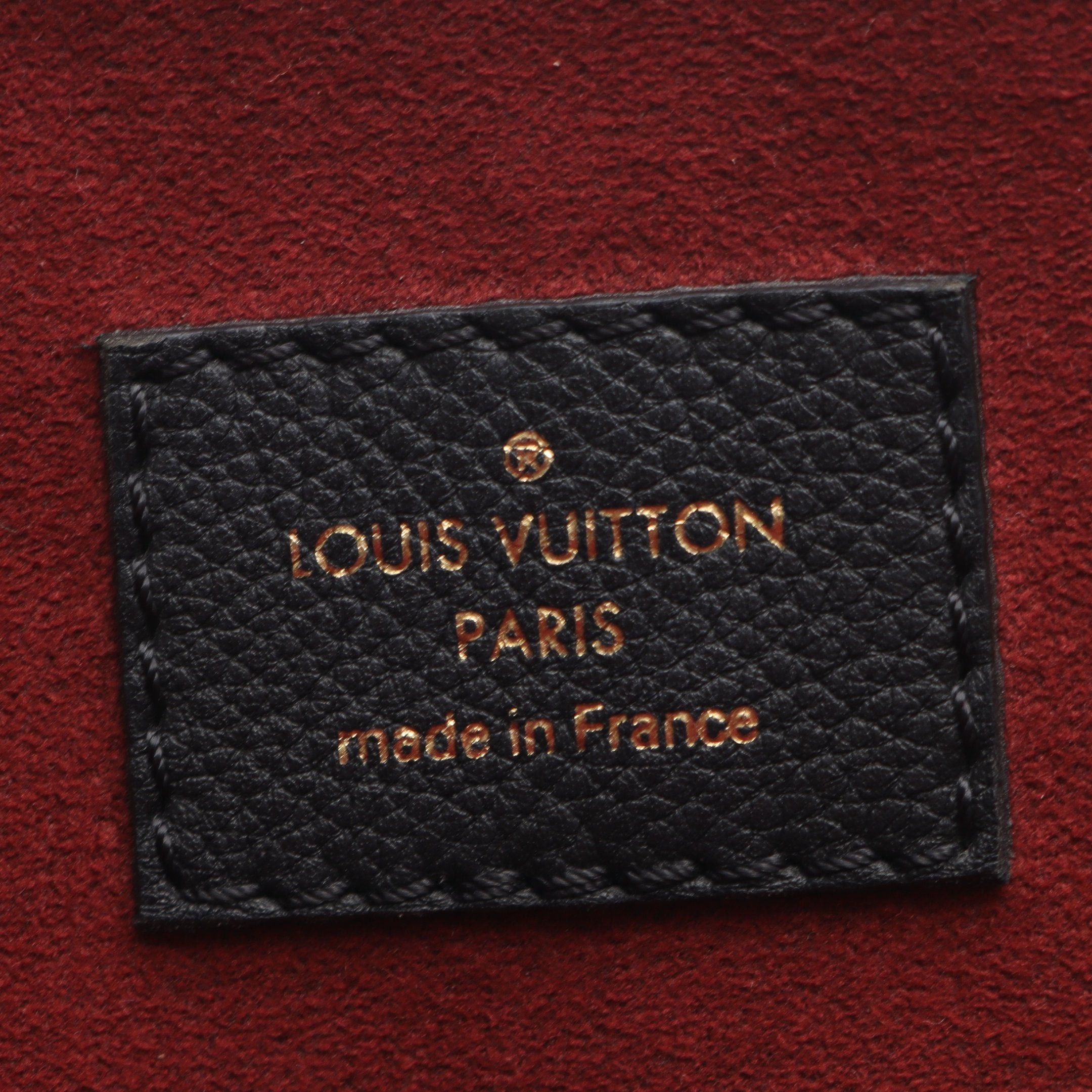 Louis Vuitton Louis Vuitton Rock Me Shopper Noir Shoulder Bag Tote Leather Black Size ONE SIZE - 4 Thumbnail