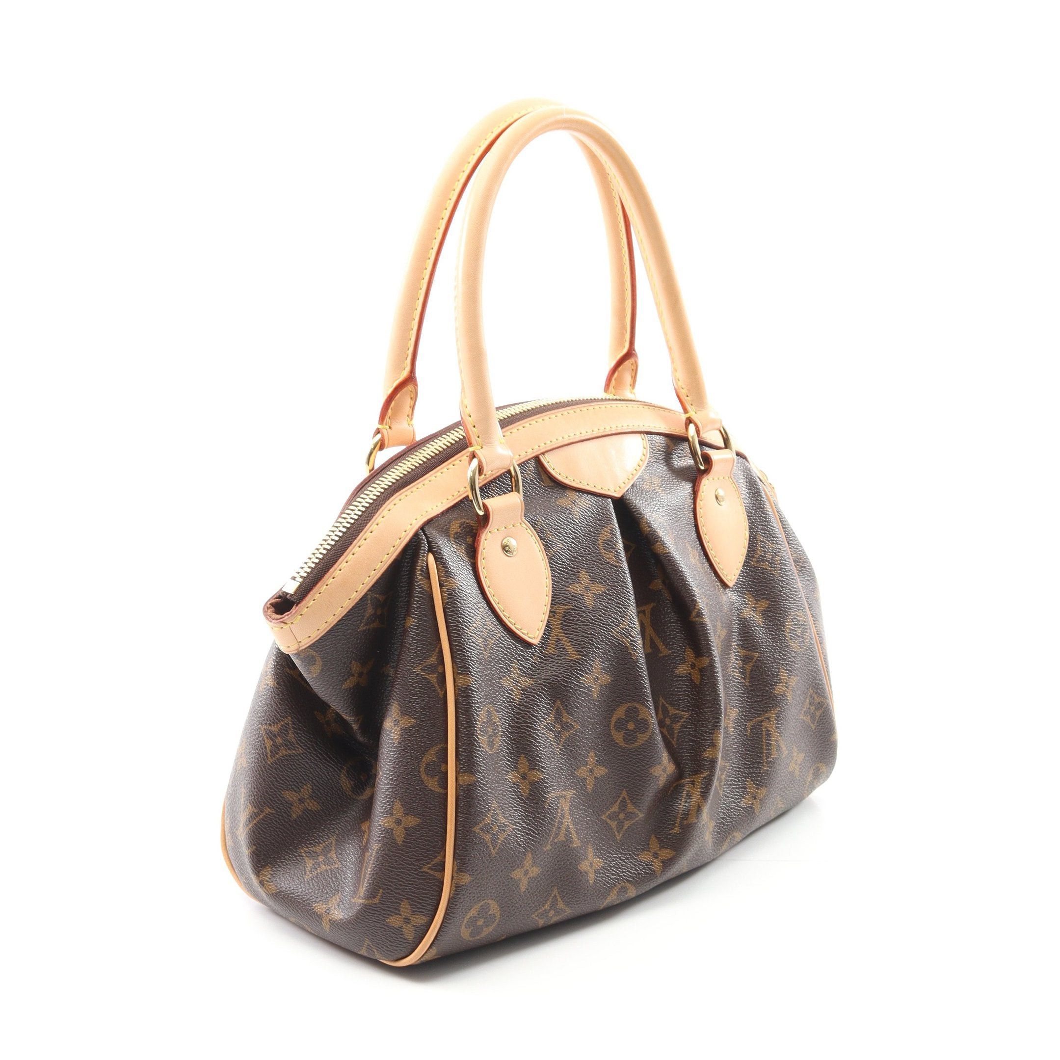 Louis Vuitton Louis Vuitton Tivoli Pm Monogram Handbag Leather Brown Size ONE SIZE - 2 Thumbnail