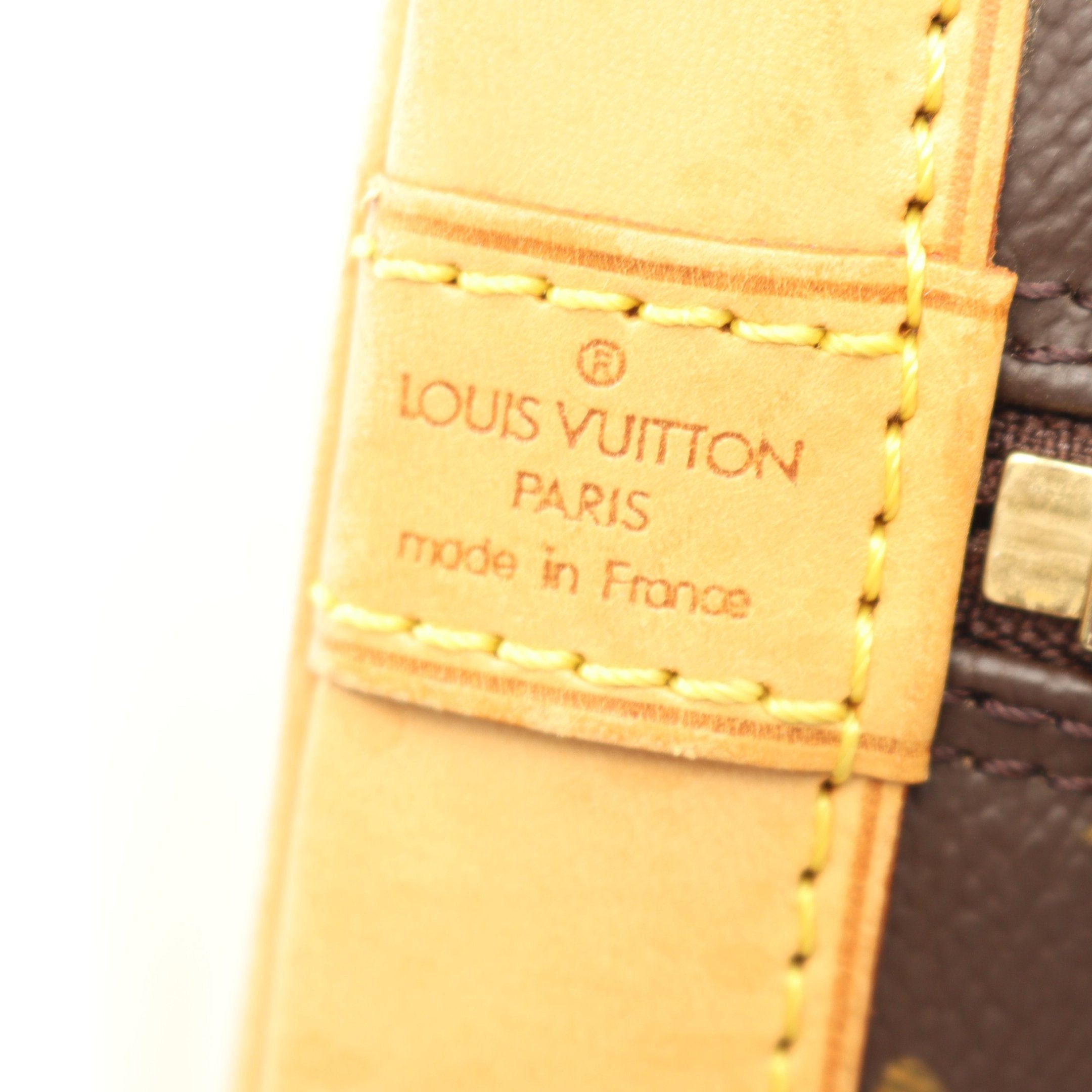 Louis Vuitton Louis Vuitton Alma Pm Monogram Handbag Leather Brown Size ONE SIZE - 4 Thumbnail