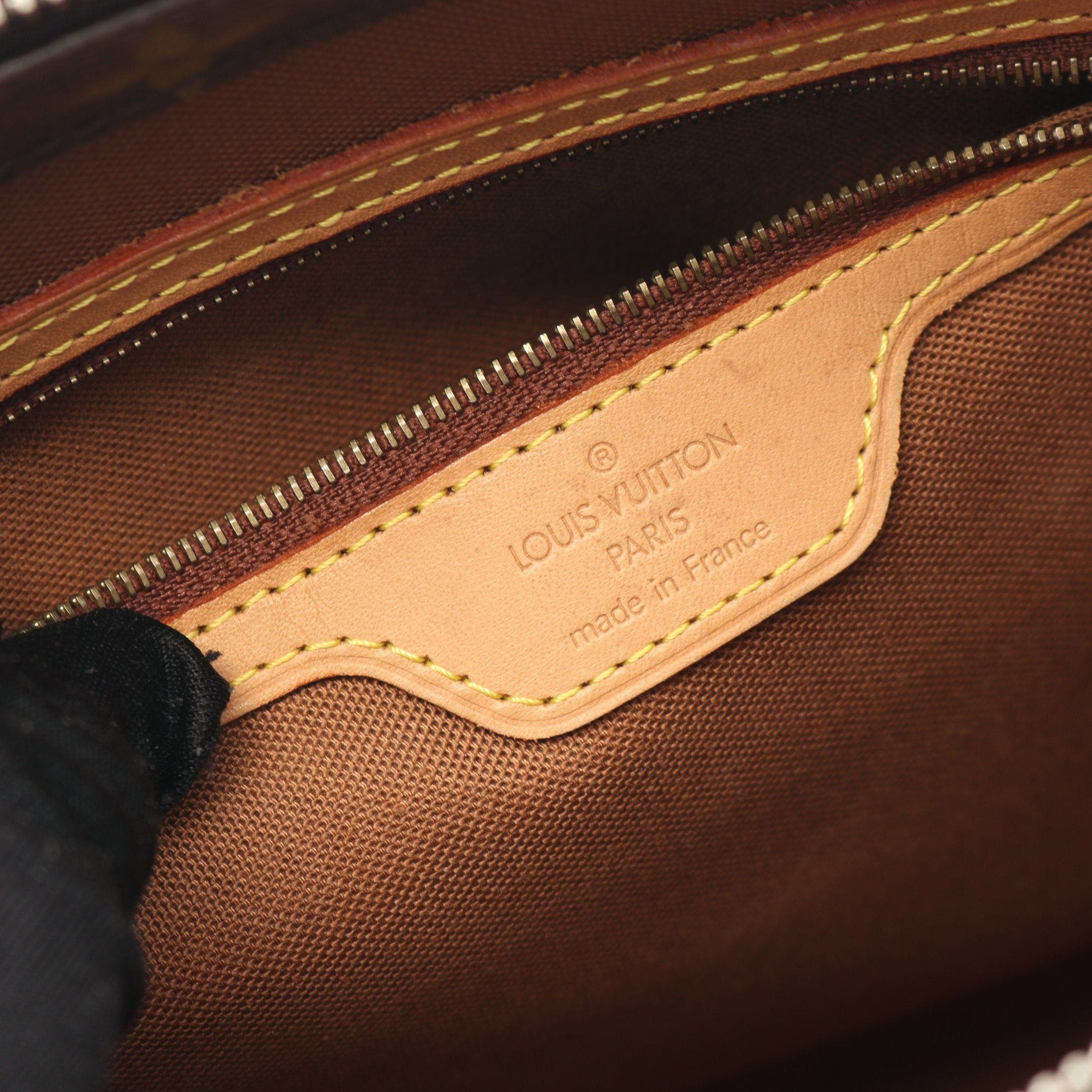 Louis Vuitton Louis Vuitton Cabas Piano Monogram Shoulder Bag Leather Brown Size ONE SIZE - 4 Thumbnail