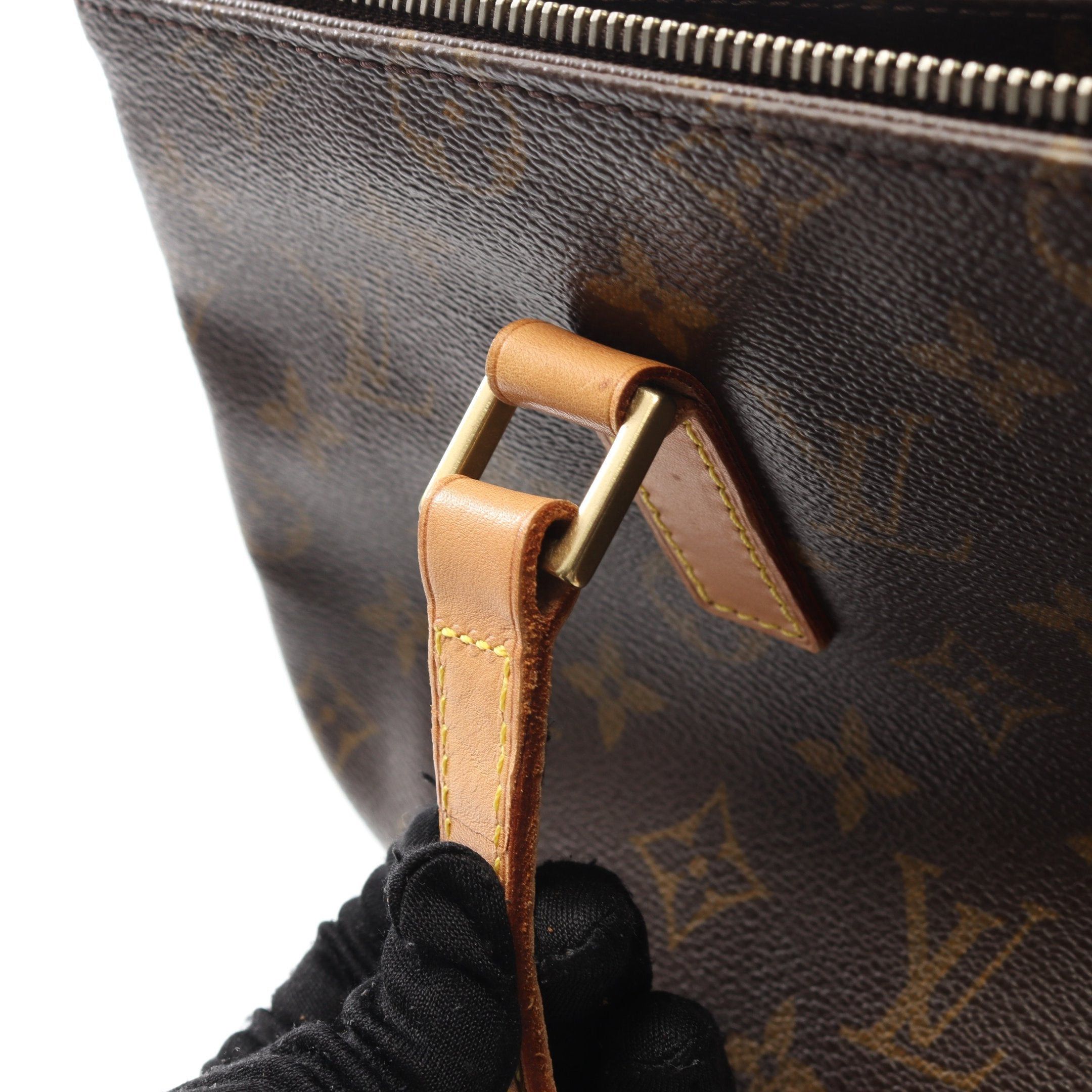 Louis Vuitton Louis Vuitton Cabas Piano Monogram Shoulder Bag Leather Brown Size ONE SIZE - 10 Thumbnail