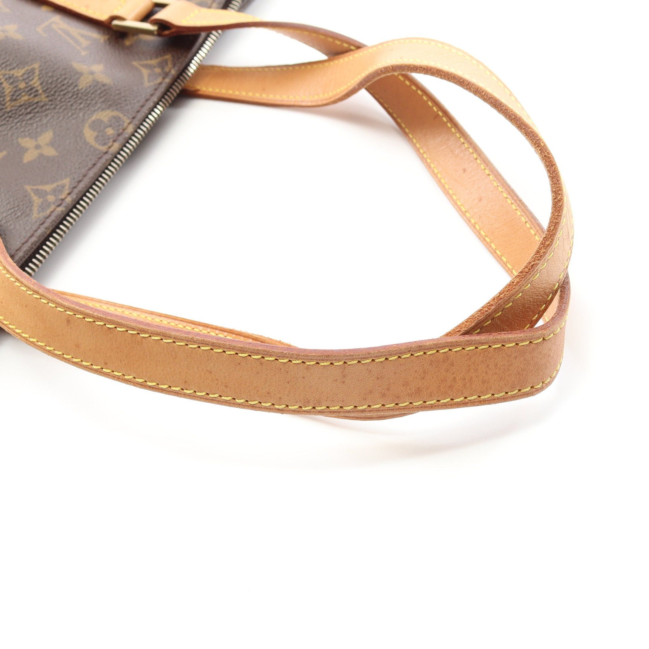 Louis Vuitton Louis Vuitton Cabas Piano Monogram Shoulder Bag Leather Brown Size ONE SIZE - 8 Thumbnail