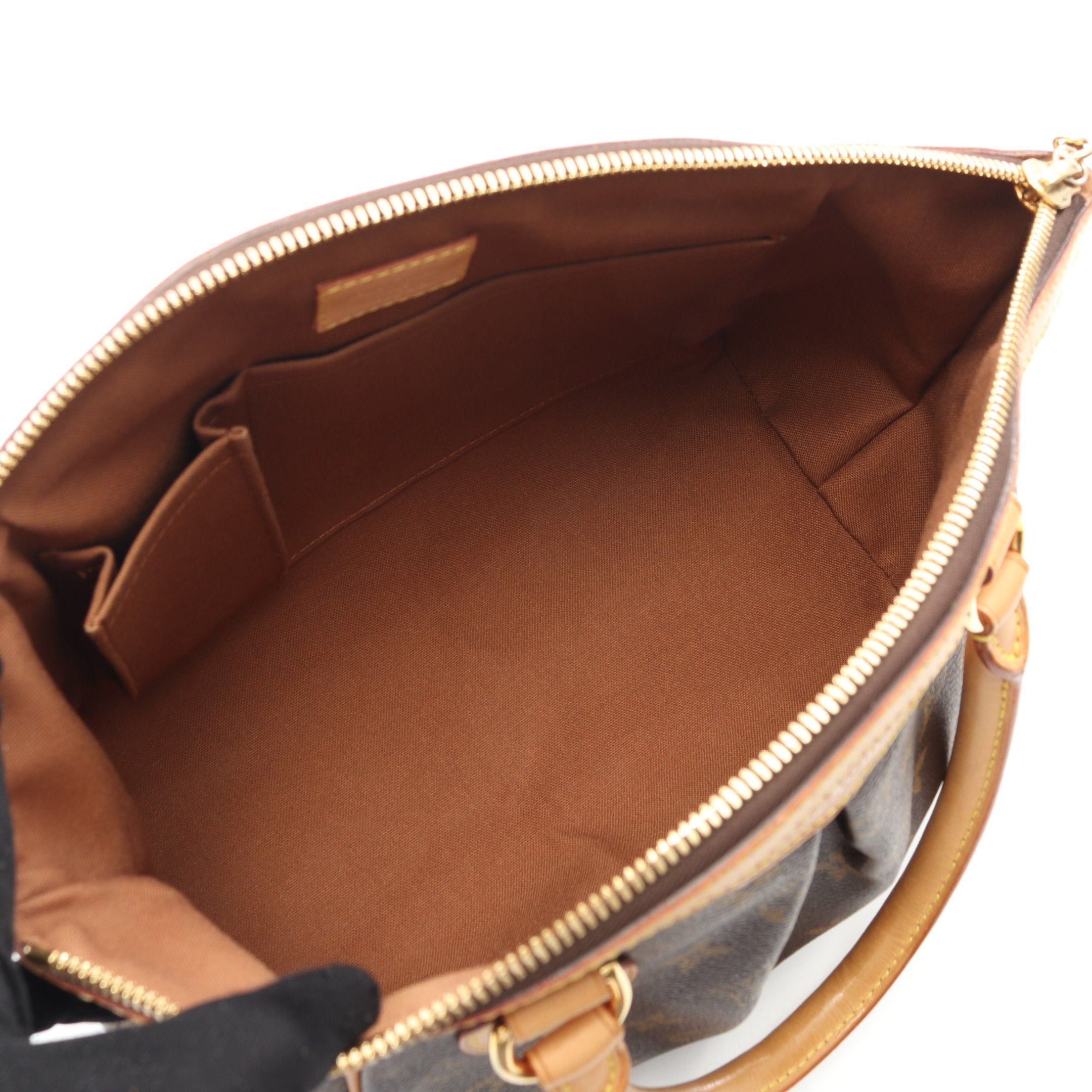 Louis Vuitton Louis Vuitton Tivoli Pm Monogram Handbag Leather Brown Size ONE SIZE - 3 Thumbnail