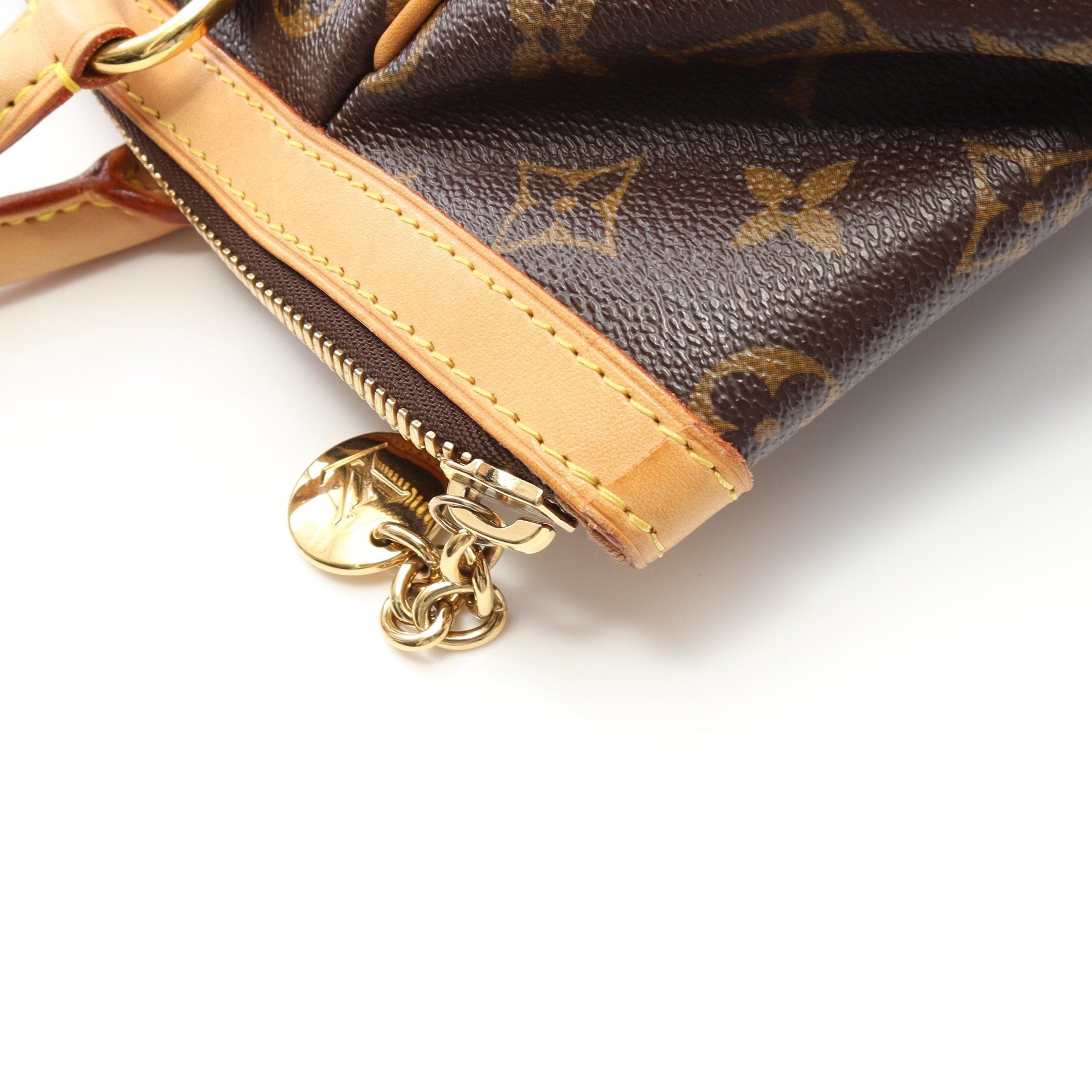 Louis Vuitton Louis Vuitton Tivoli Pm Monogram Handbag Leather Brown Size ONE SIZE - 8 Thumbnail
