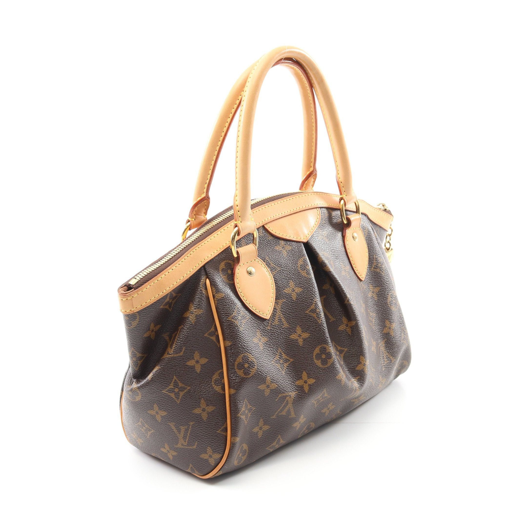 Louis Vuitton Louis Vuitton Tivoli Pm Monogram Handbag Leather Brown Size ONE SIZE - 2 Thumbnail