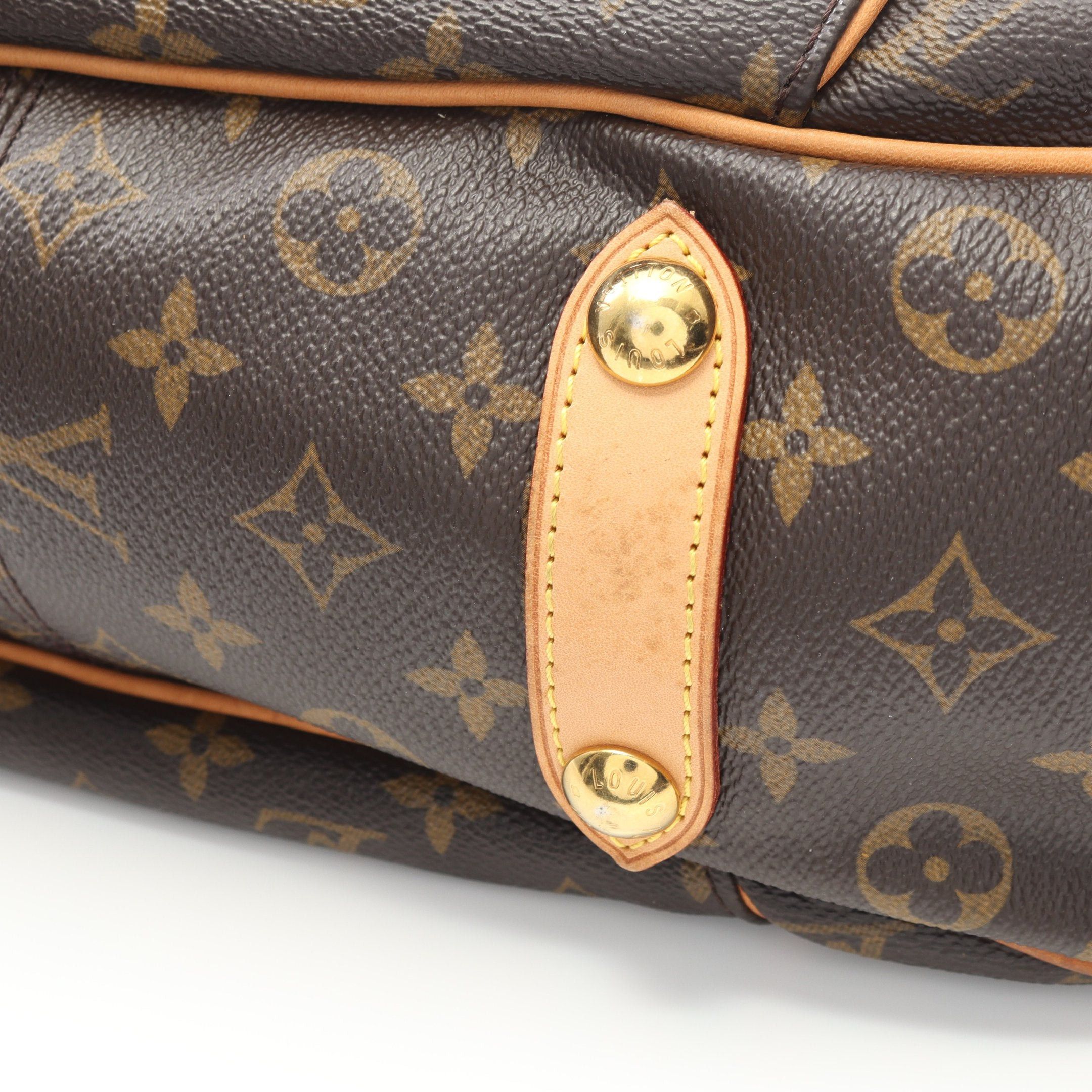 Louis Vuitton Louis Vuitton Galliera Pm Monogram One Shoulder Bag Leather Brown Size ONE SIZE - 11 Thumbnail