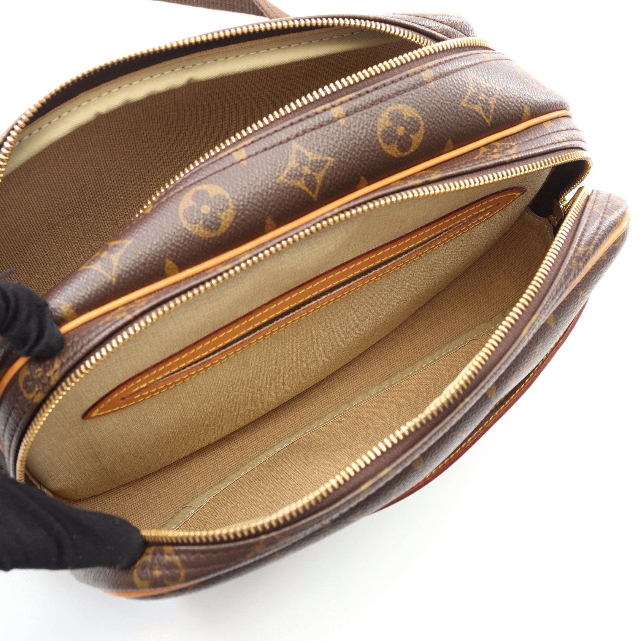 Louis Vuitton Louis Vuitton Reporter Pm Monogram Shoulder Bag Leather Brown Size ONE SIZE - 3 Thumbnail