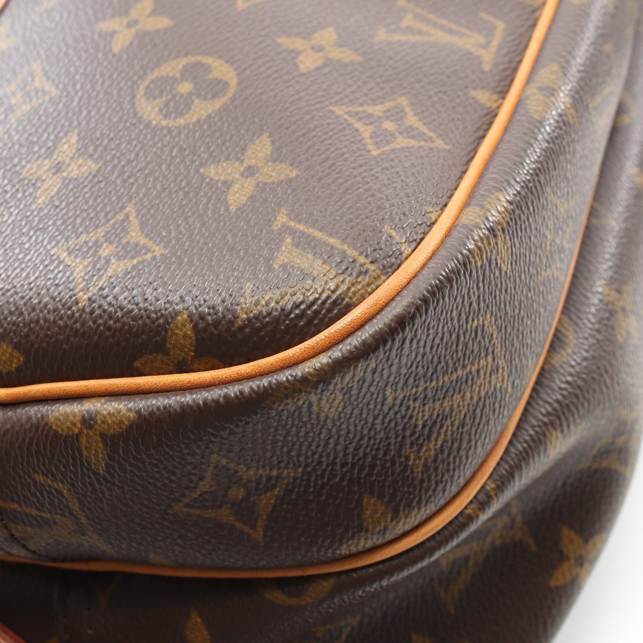 Louis Vuitton Louis Vuitton Reporter Pm Monogram Shoulder Bag Leather Brown Size ONE SIZE - 8 Thumbnail