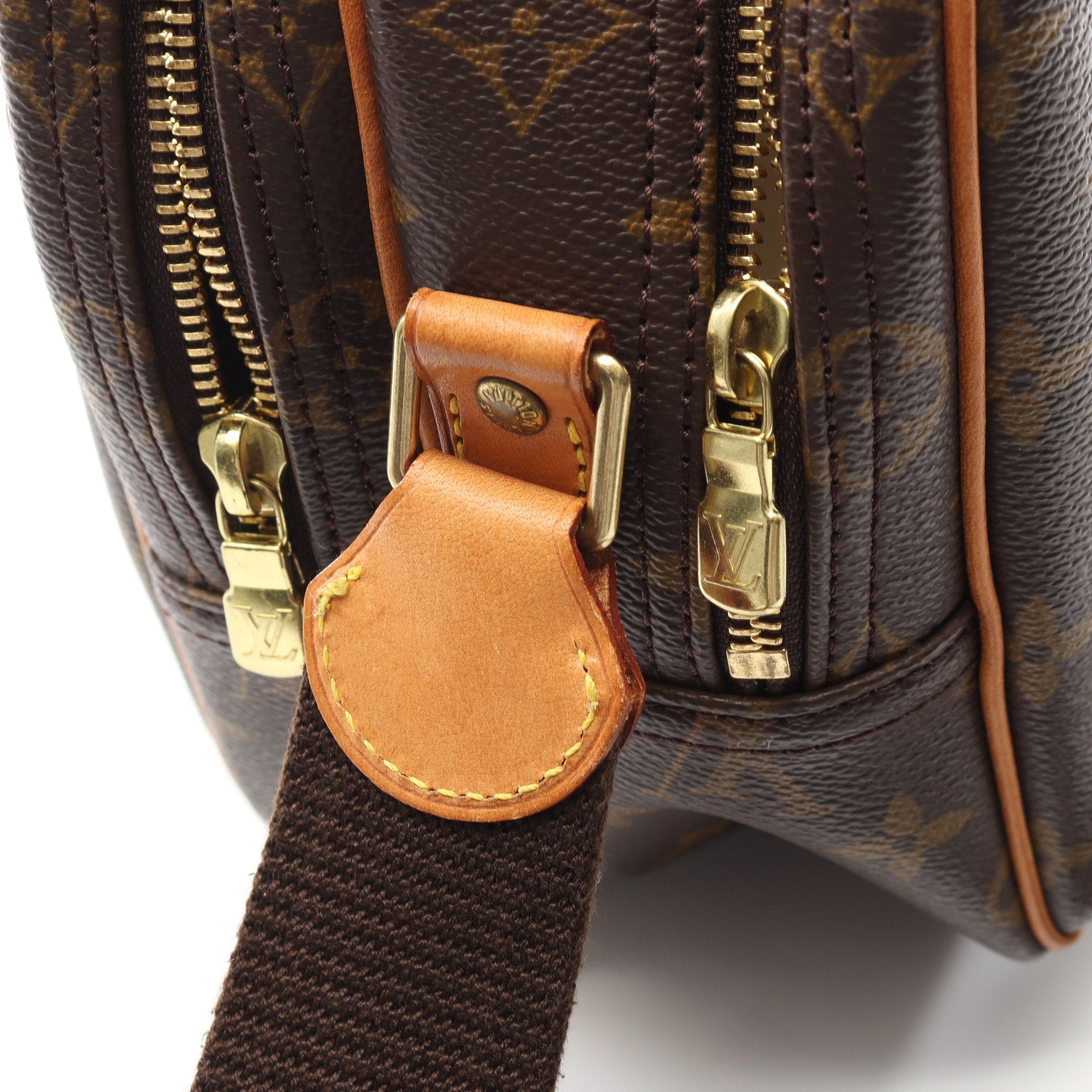 Louis Vuitton Louis Vuitton Reporter Pm Monogram Shoulder Bag Leather Brown Size ONE SIZE - 6 Thumbnail