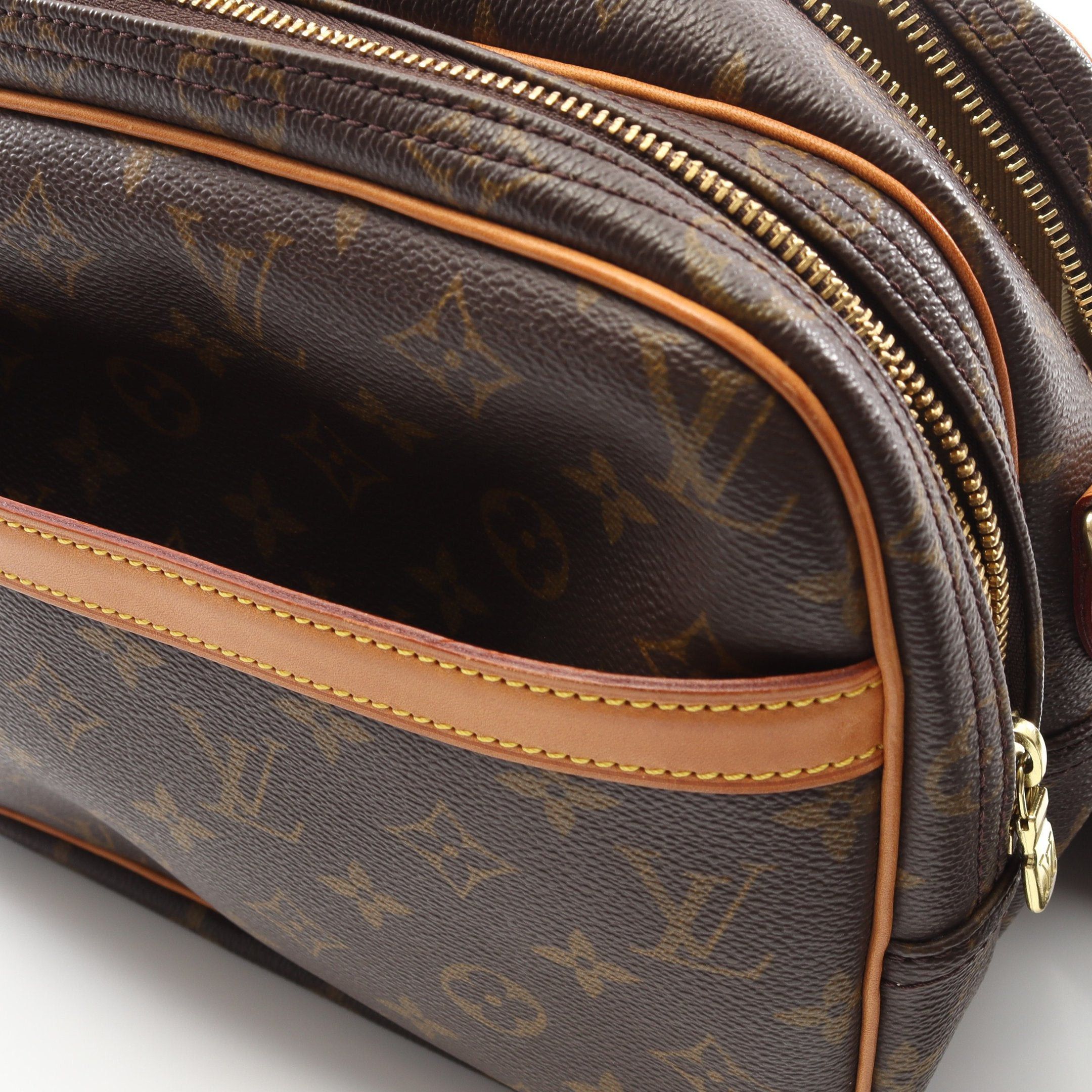 Louis Vuitton Louis Vuitton Reporter Pm Monogram Shoulder Bag Leather Brown Size ONE SIZE - 7 Thumbnail