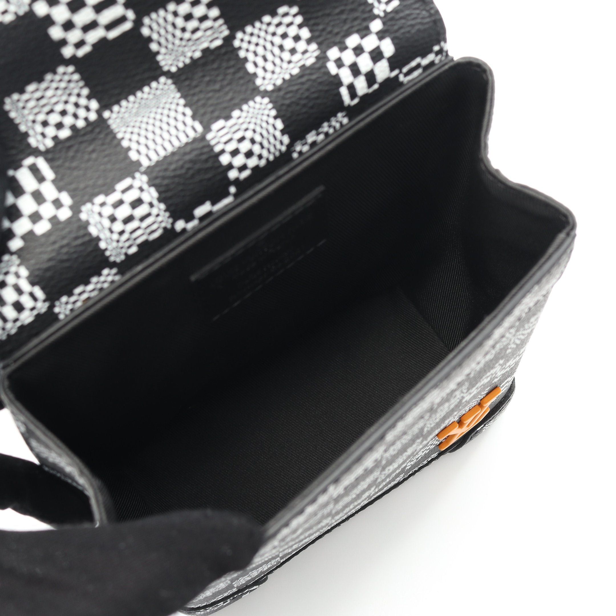 Louis Vuitton Louis Vuitton Steamer Xs Damier Distorted Shoulder Bag Black Size ONE SIZE - 3 Thumbnail