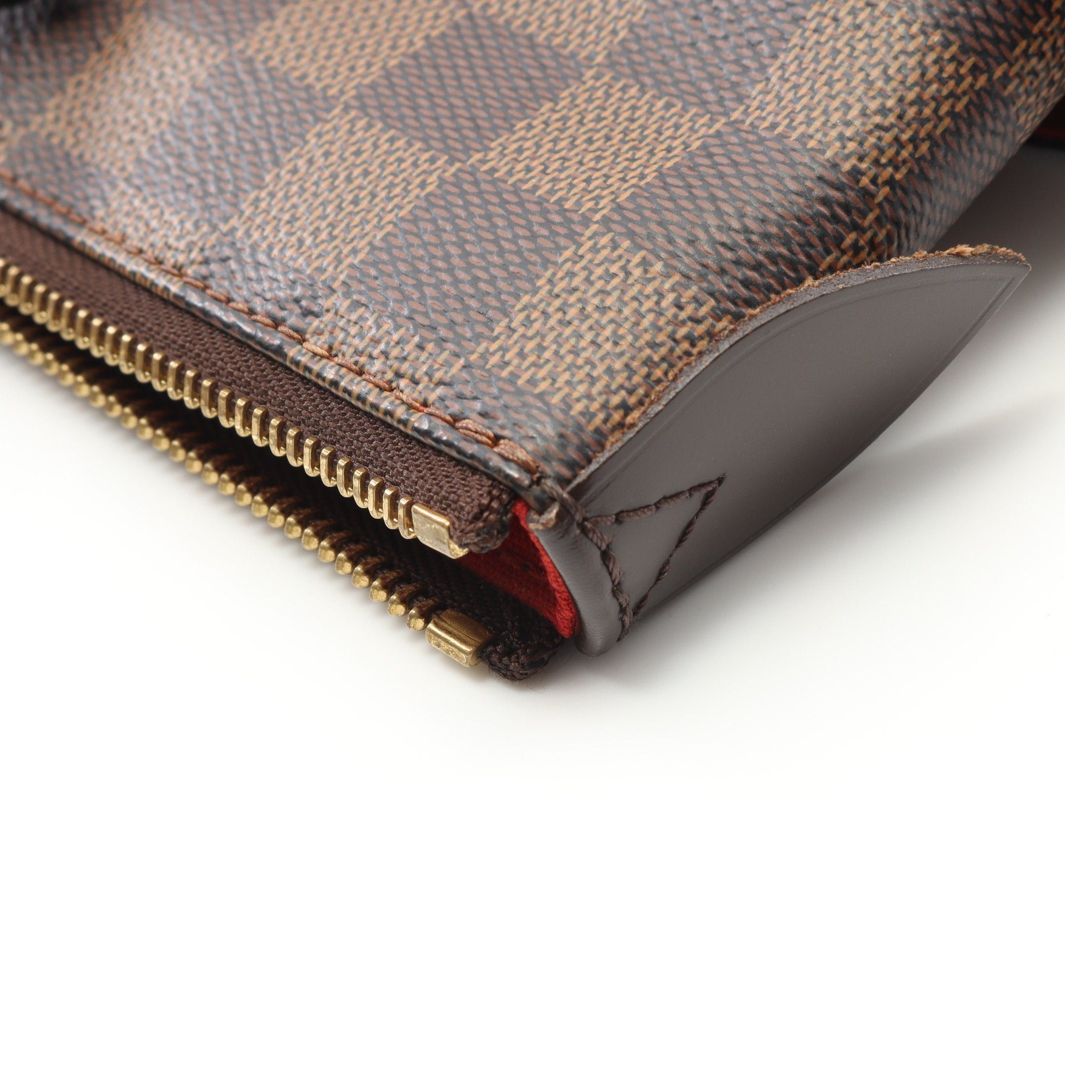 Louis Vuitton Louis Vuitton Totally Pm Damier Ebene Shoulder Bag Tote Leather Brown Size ONE SIZE - 9 Thumbnail