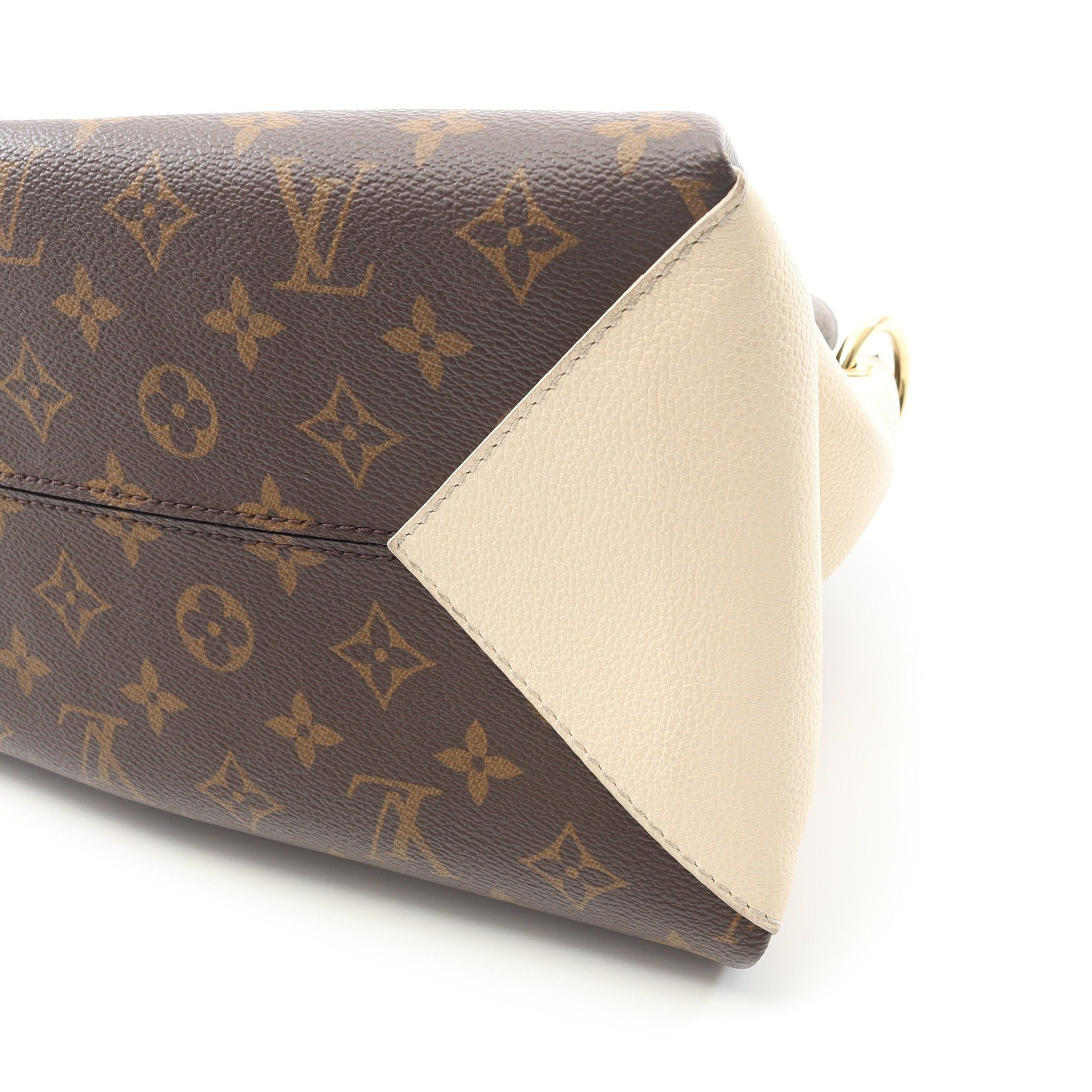 Louis Vuitton Louis Vuitton Vendome Bb Monogram Handbag Leather Brown Off White Size ONE SIZE - 8 Thumbnail