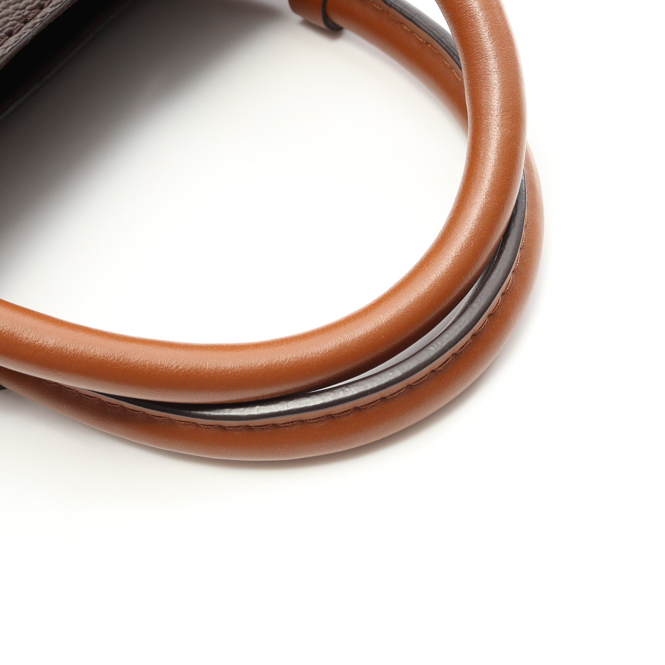 Louis Vuitton Louis Vuitton Vendome Bb Monogram Handbag Leather Brown Off White Size ONE SIZE - 6 Thumbnail