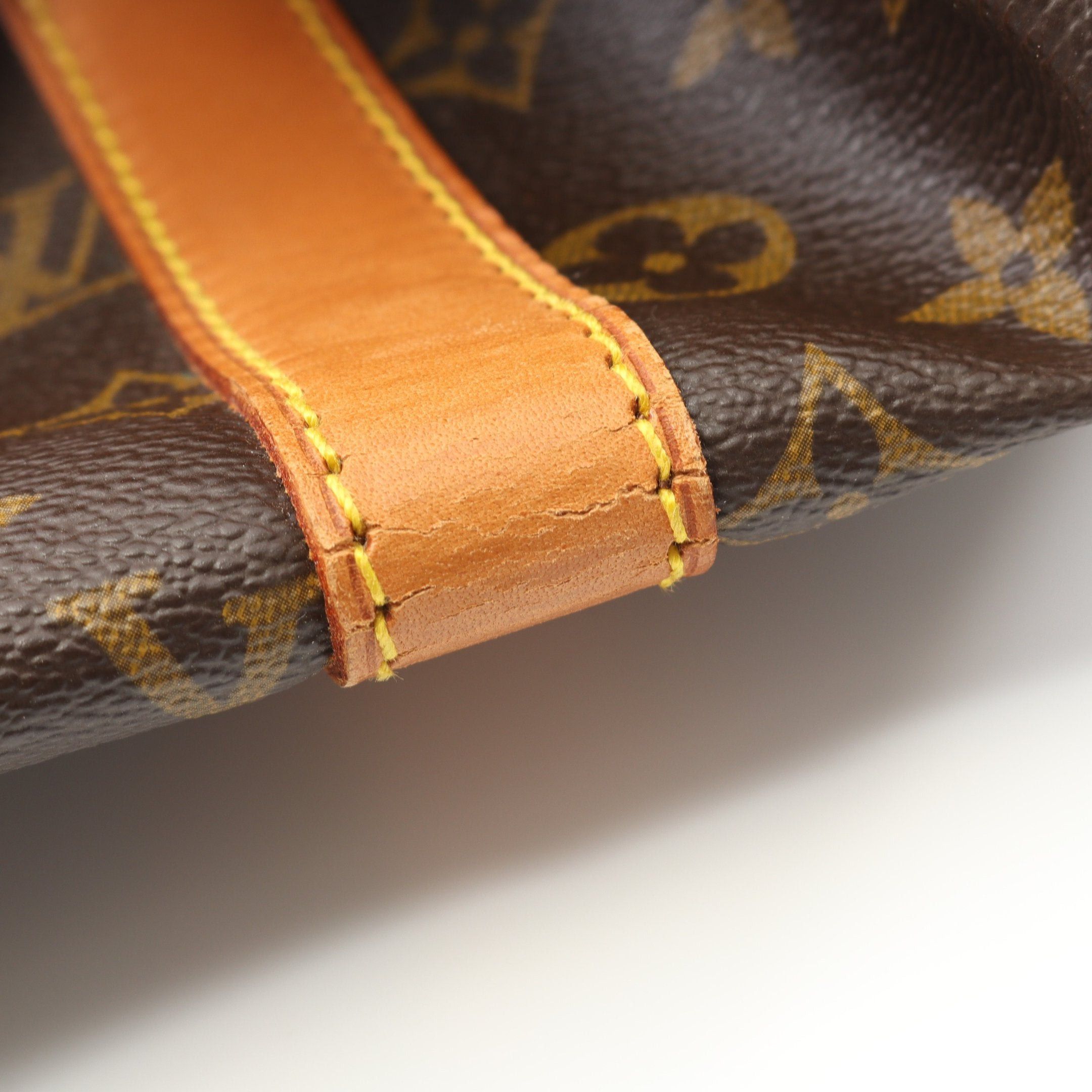 Louis Vuitton Louis Vuitton Keepall 45 Monogram Boston Bag Leather Brown Size ONE SIZE - 8 Thumbnail