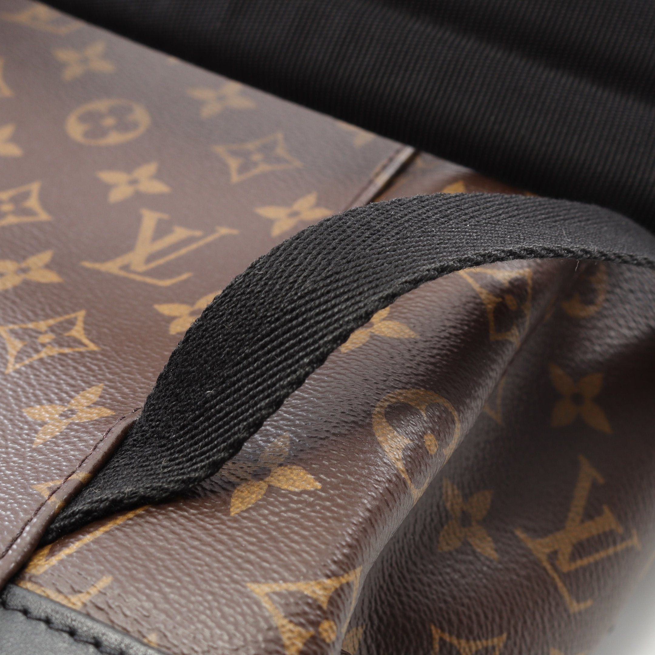Louis Vuitton Louis Vuitton Christopher Mm Monogram Macassar Backpack Rucksack Leather Brown Black Size ONE SIZE - 7 Thumbnail
