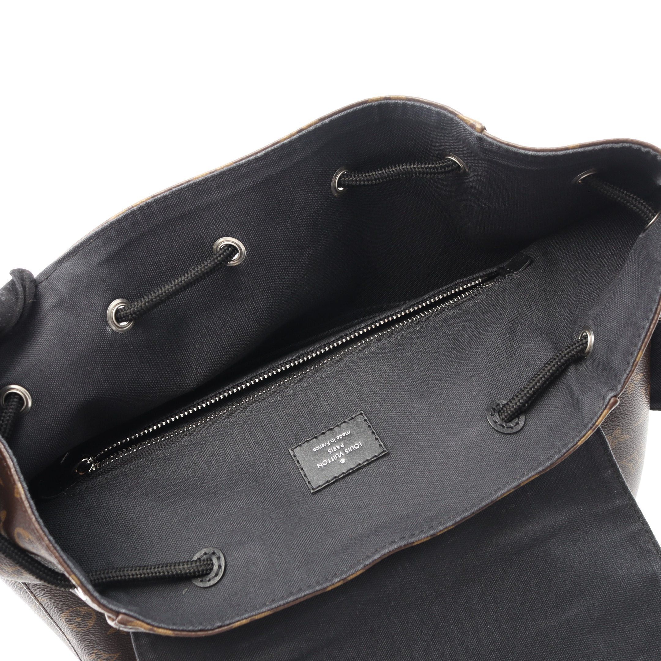Louis Vuitton Louis Vuitton Christopher Mm Monogram Macassar Backpack Rucksack Leather Brown Black Size ONE SIZE - 5 Thumbnail