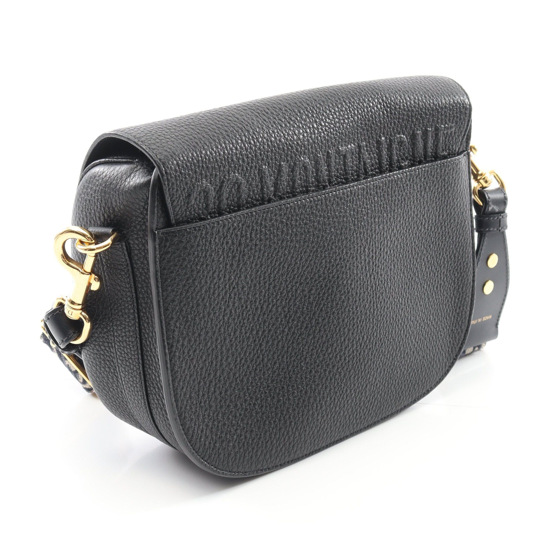 Dior Dior Bobby Large Shoulder Bag Leather Black Size ONE SIZE - 2 Thumbnail