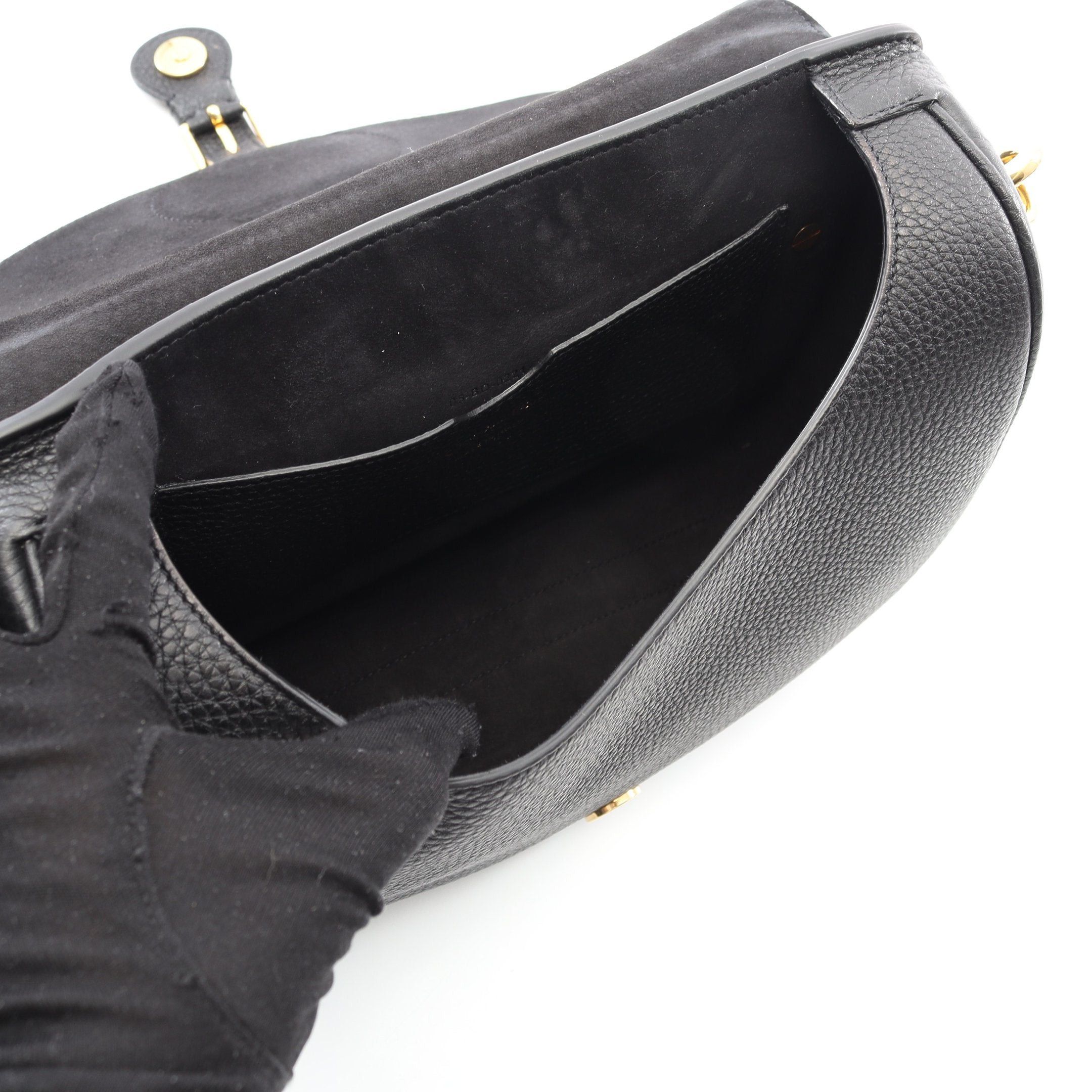 Dior Dior Bobby Large Shoulder Bag Leather Black Size ONE SIZE - 3 Thumbnail