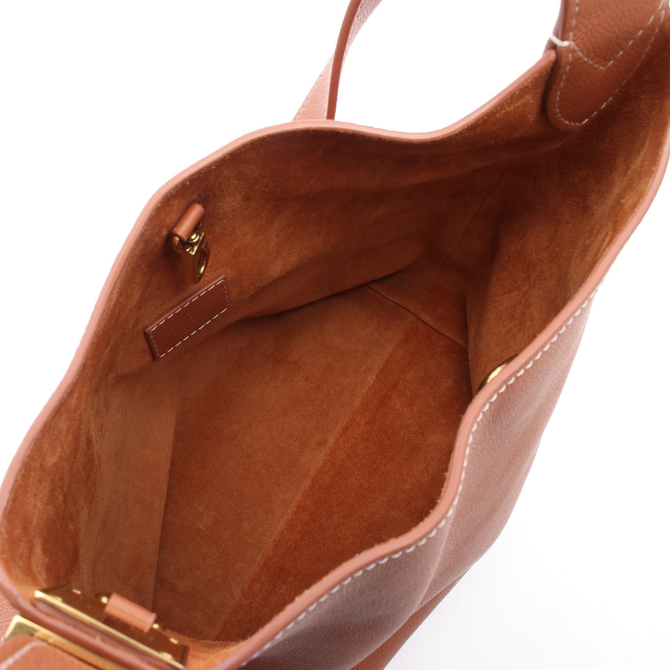 Louis Vuitton Louis Vuitton Lowkey Hobo Pm Cognac Shoulder Bag Leather Light Brown Size ONE SIZE - 3 Thumbnail