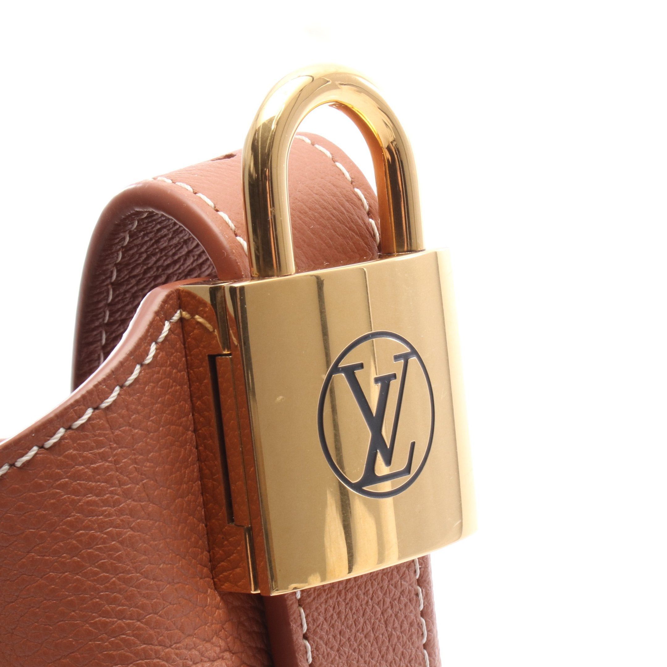 Louis Vuitton Louis Vuitton Lowkey Hobo Pm Cognac Shoulder Bag Leather Light Brown Size ONE SIZE - 7 Thumbnail